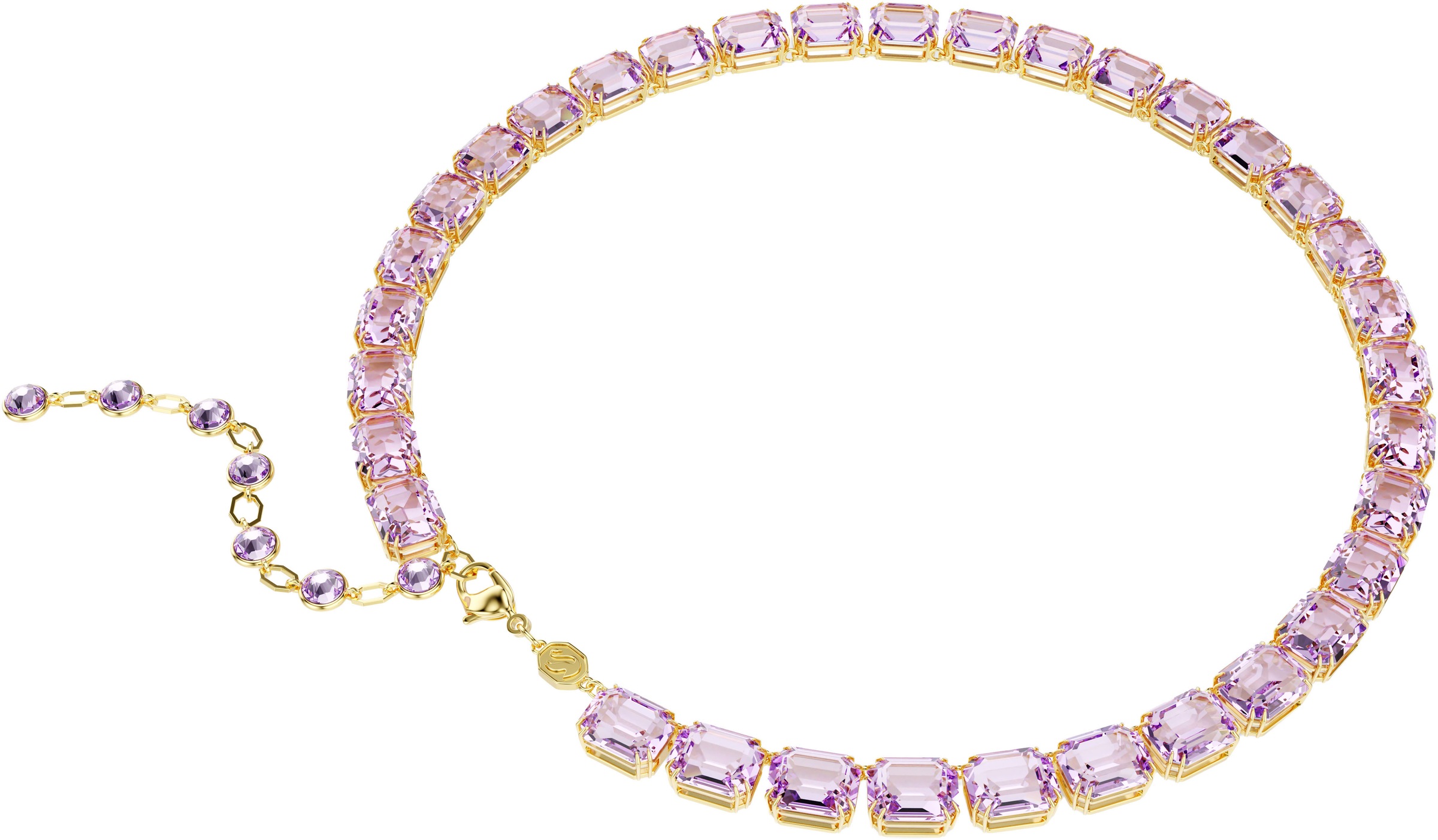 Swarovski Collier »Schmuck Geschenk Millenia Tennis Halskette, 5705754«, mit Swarovski® Kristall