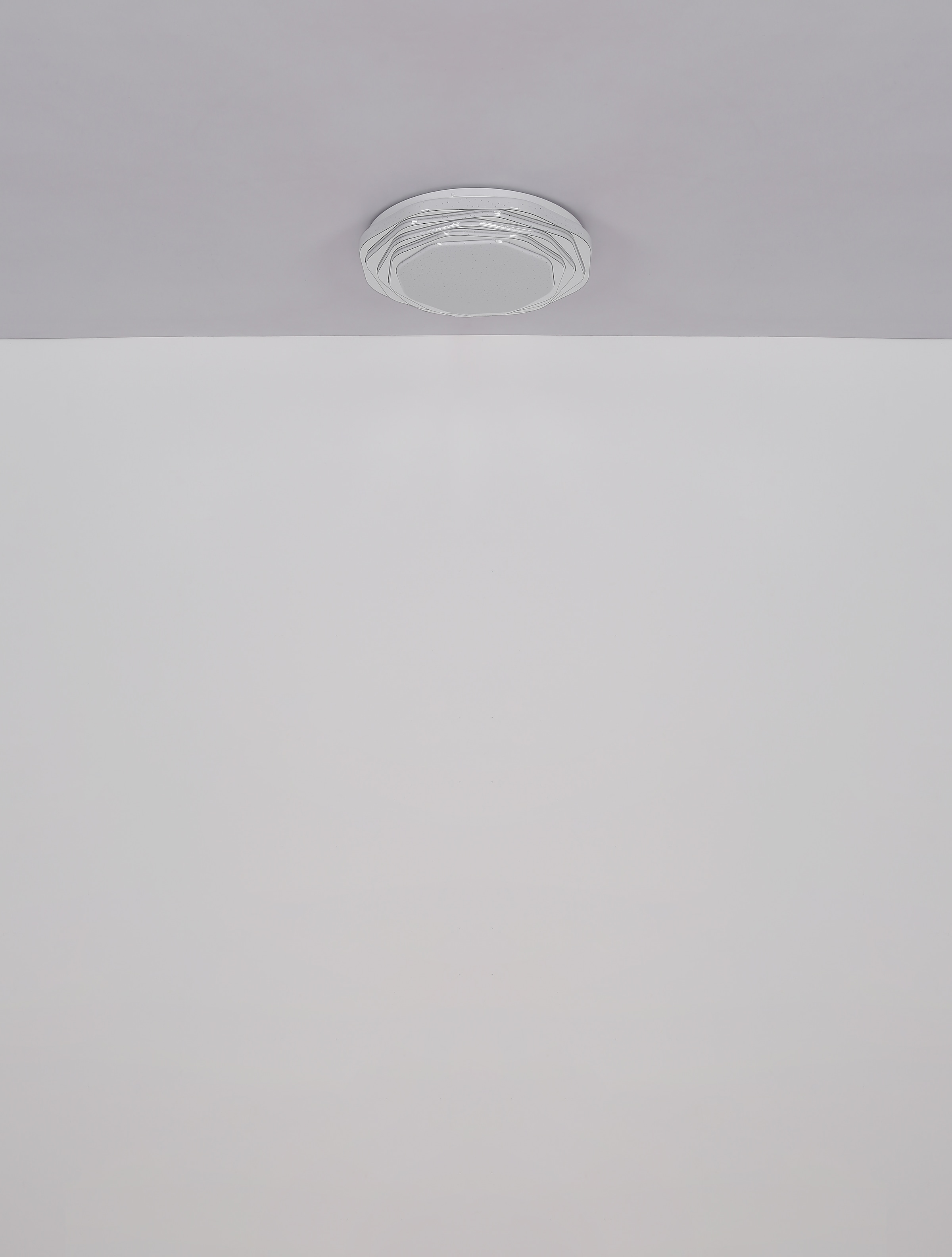 GLOBO LIGHTING LED Deckenleuchte »FLORDELIS«, Leuchtmittel LED-Modul | LED fest integriert, Deckenlampe/rund/Wohnzimmer/Schlafzimmer/elegant