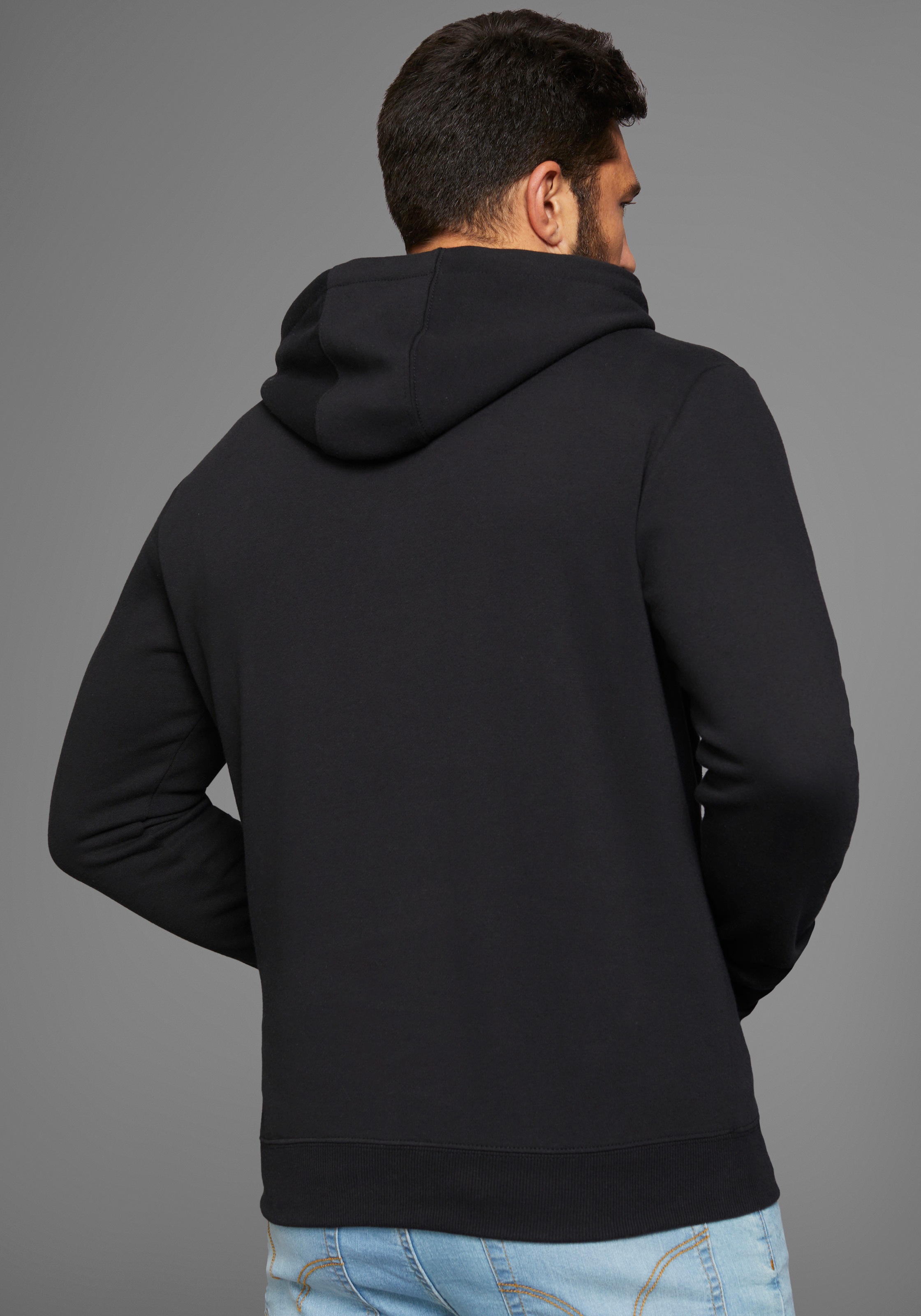 Mans World Kapuzensweatshirt, mit Kängurutasche günstig online kaufen