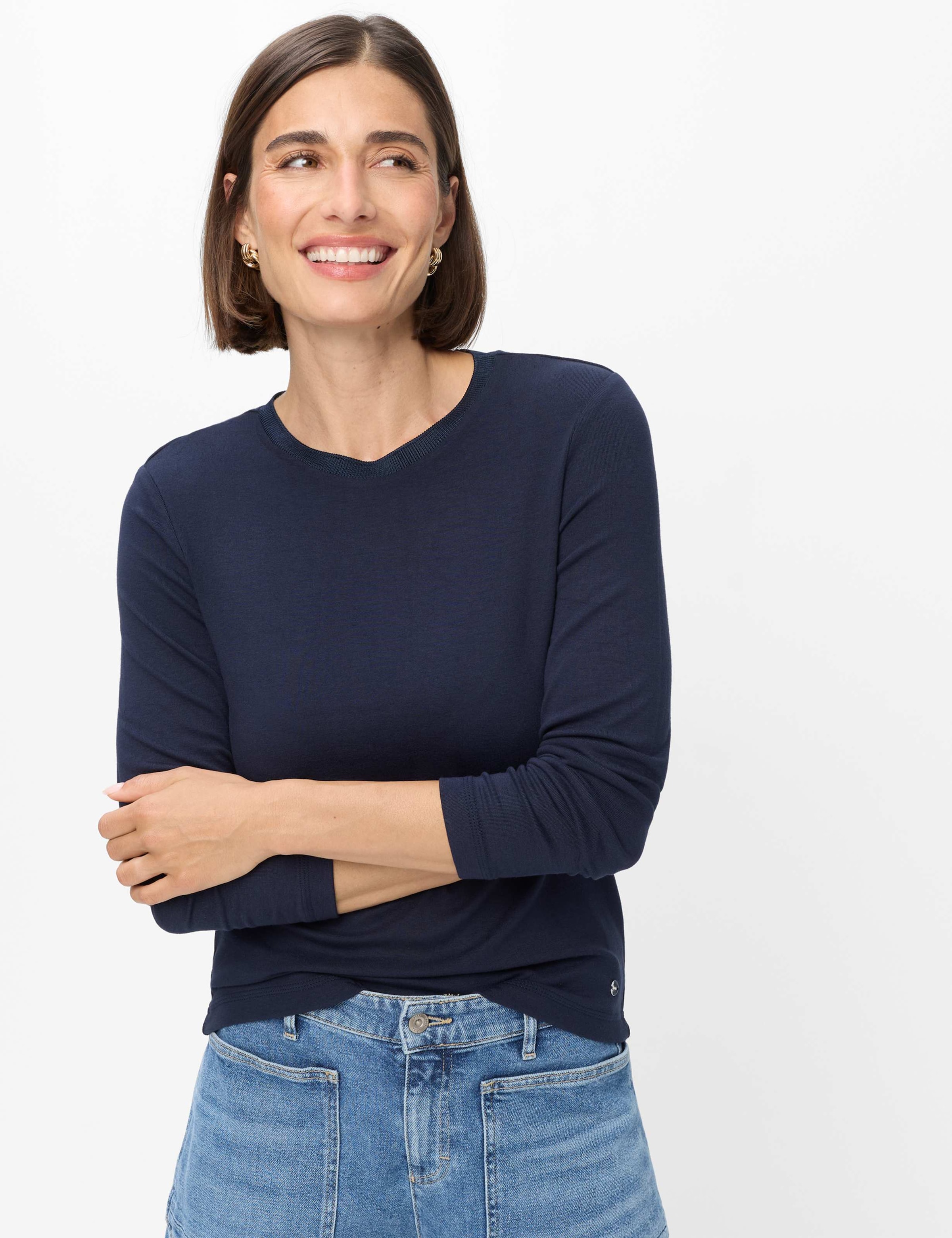 Brax Kurzarmshirt "Style CARINA L"