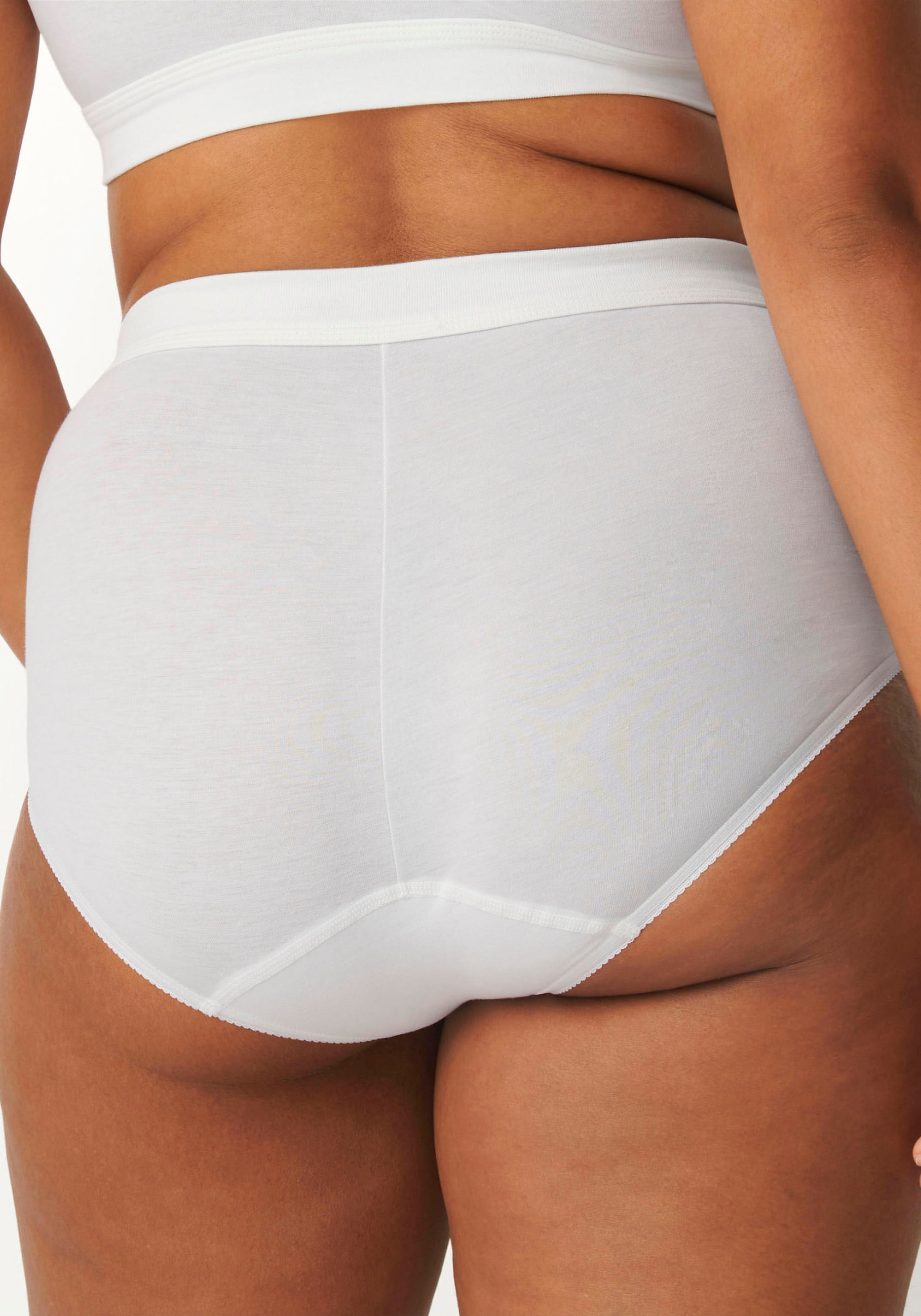 Thumbnail - sloggi Maxislip "Double Comfort" 2er Pack, Baumwollmix, elastisch, weich, sportlicher Look, atmungsaktiv