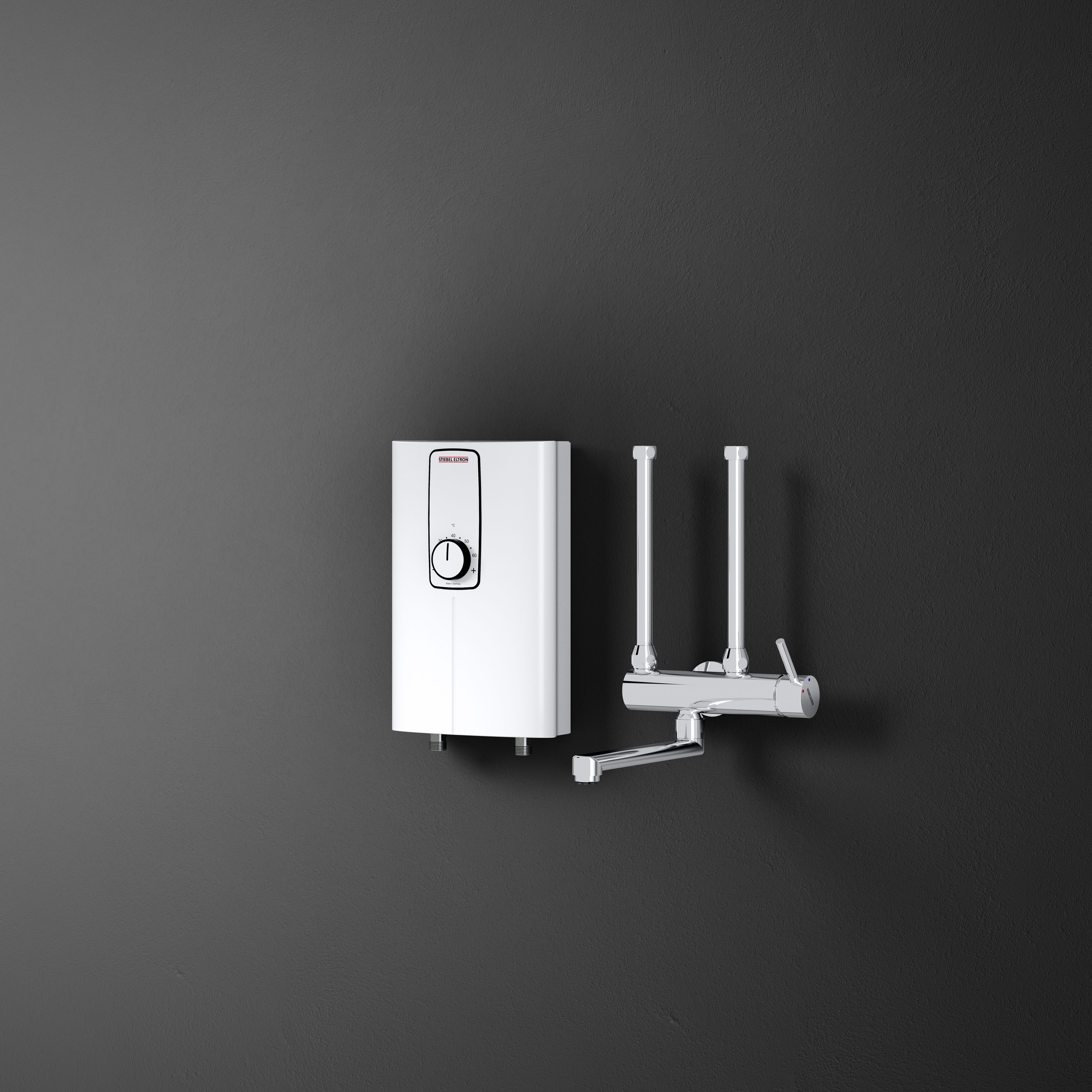 STIEBEL ELTRON Kompakt-Durchlauferhitzer "DCE 11/13 H" Set, 3i Technologie günstig online kaufen