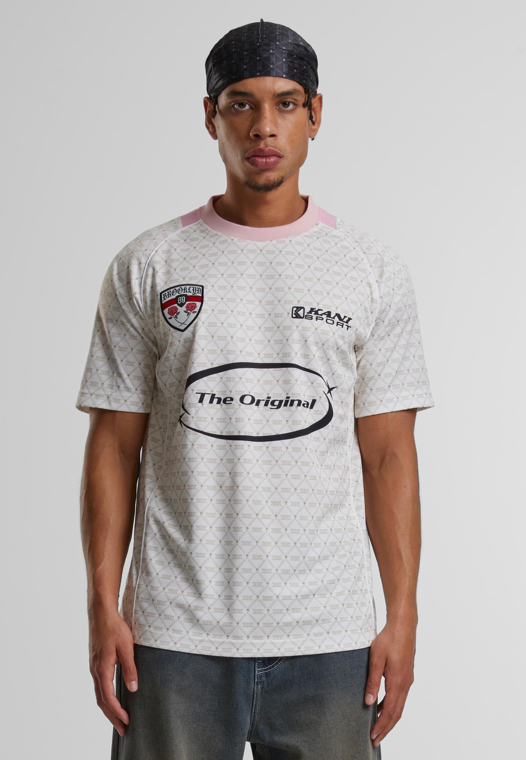 Karl Kani T-Shirt »Karl Kani KM251-004-1 Kani Sport Monogram Aop Trikot«, (1 tlg.)
