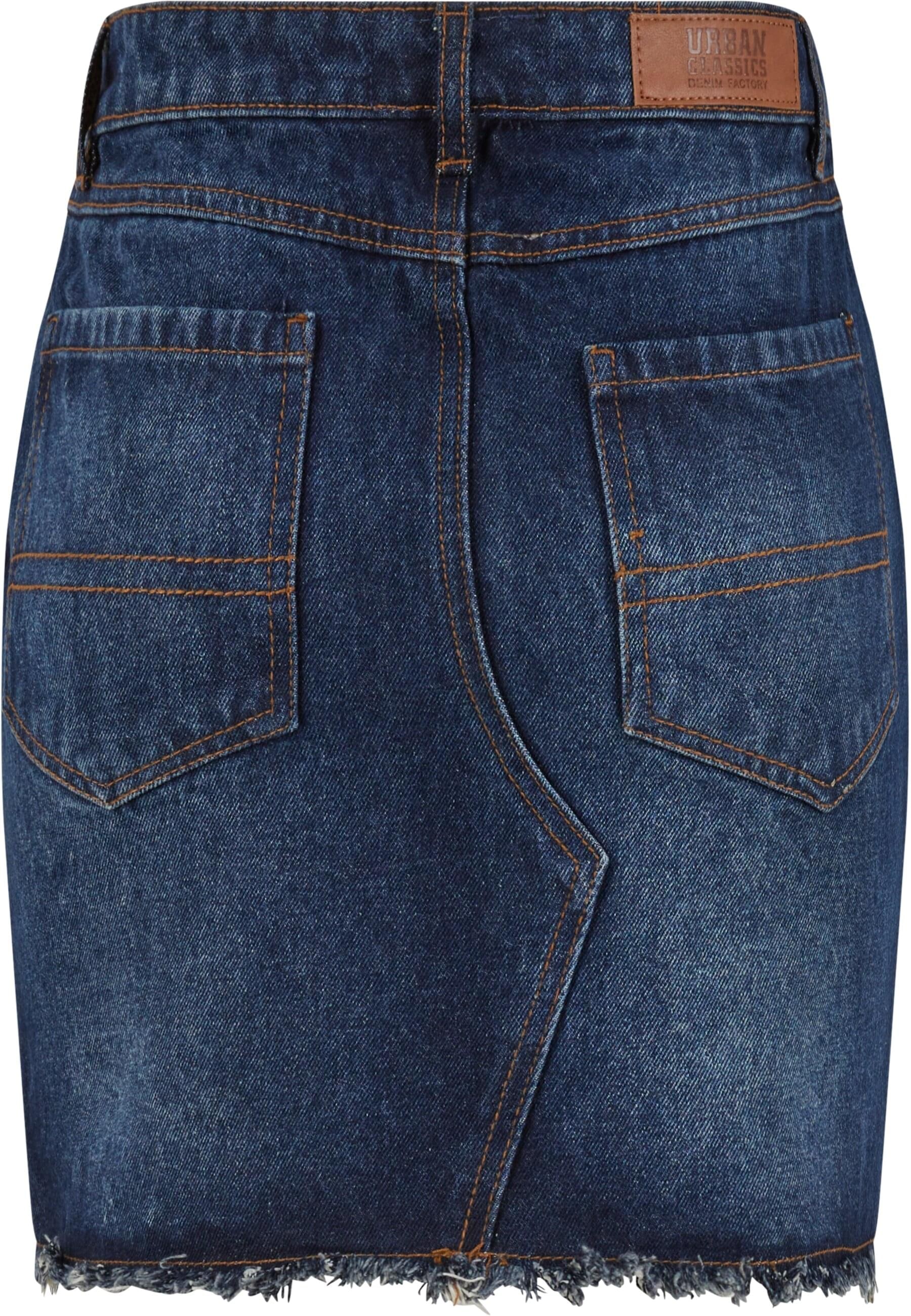 URBAN CLASSICS Sommerrock »Urban Classics Ladies Heavy Mini Denim Skirt«, (1 tlg.)