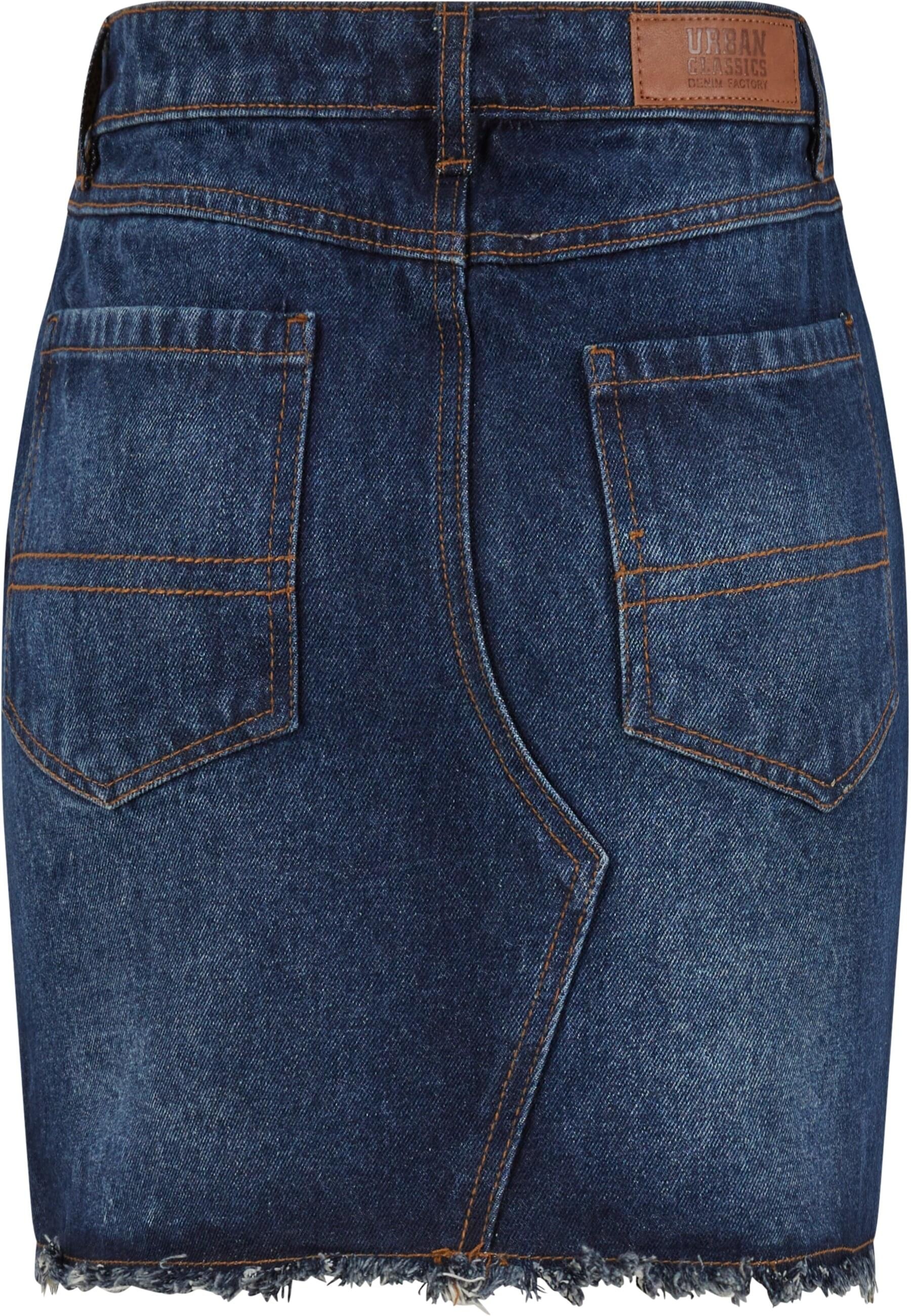URBAN CLASSICS Sommerrock "Urban Classics Ladies Heavy Mini Denim Skirt" 1 günstig online kaufen