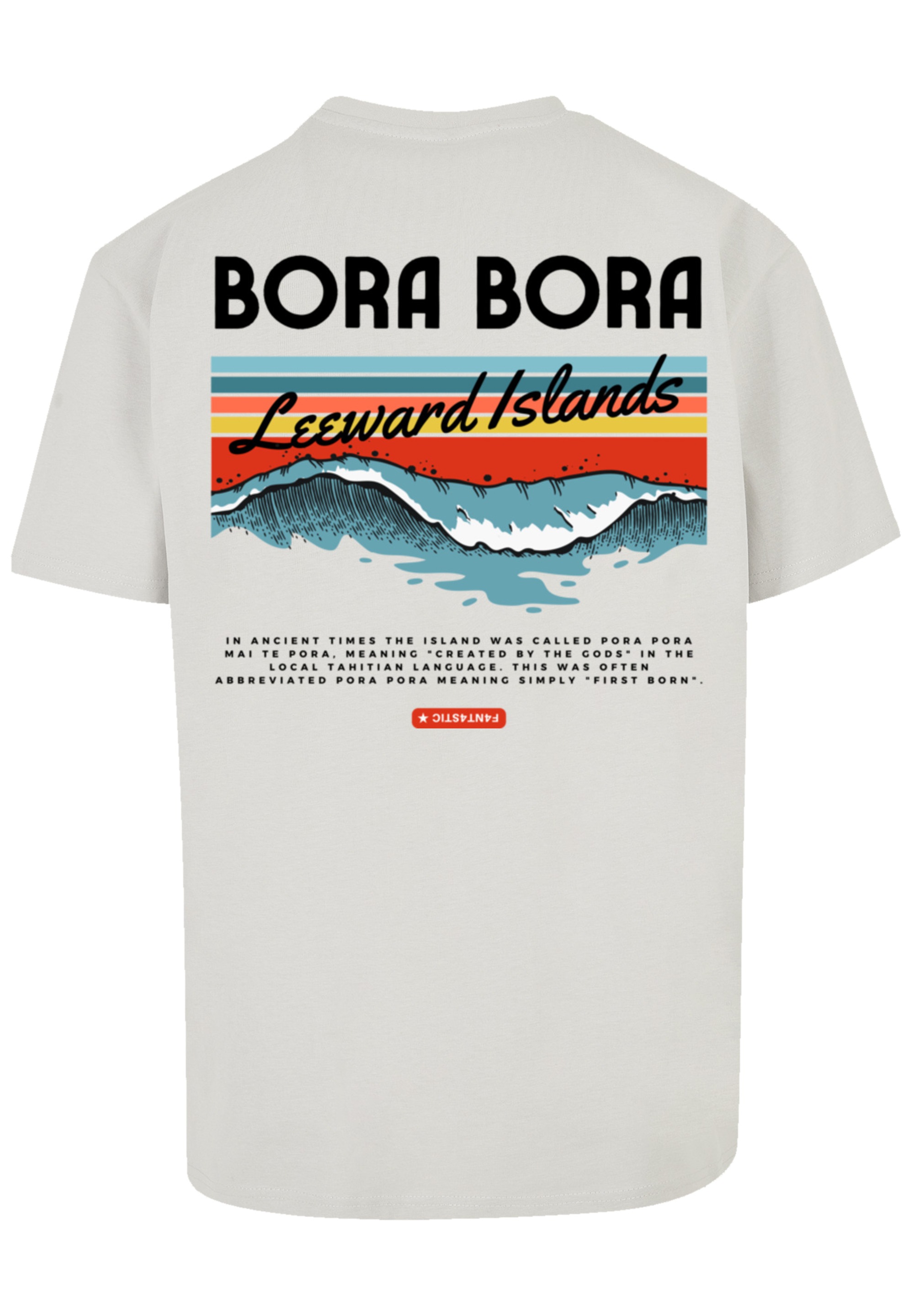F4NT4STIC T-Shirt »Bora Bora Leewards Island«, Print