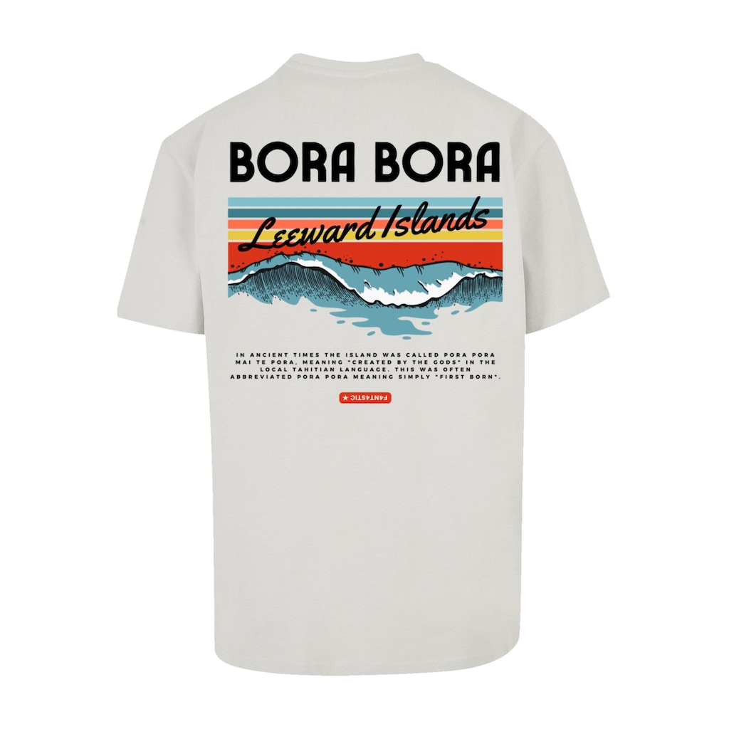 F4NT4STIC T-Shirt »Bora Bora Leewards Island«, Print
