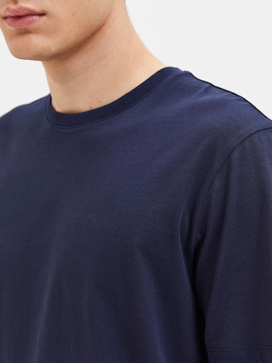 Thumbnail - SELECTED HOMME Rundhalsshirt "SLHASPEN SS O-NECK TEE NOOS"
