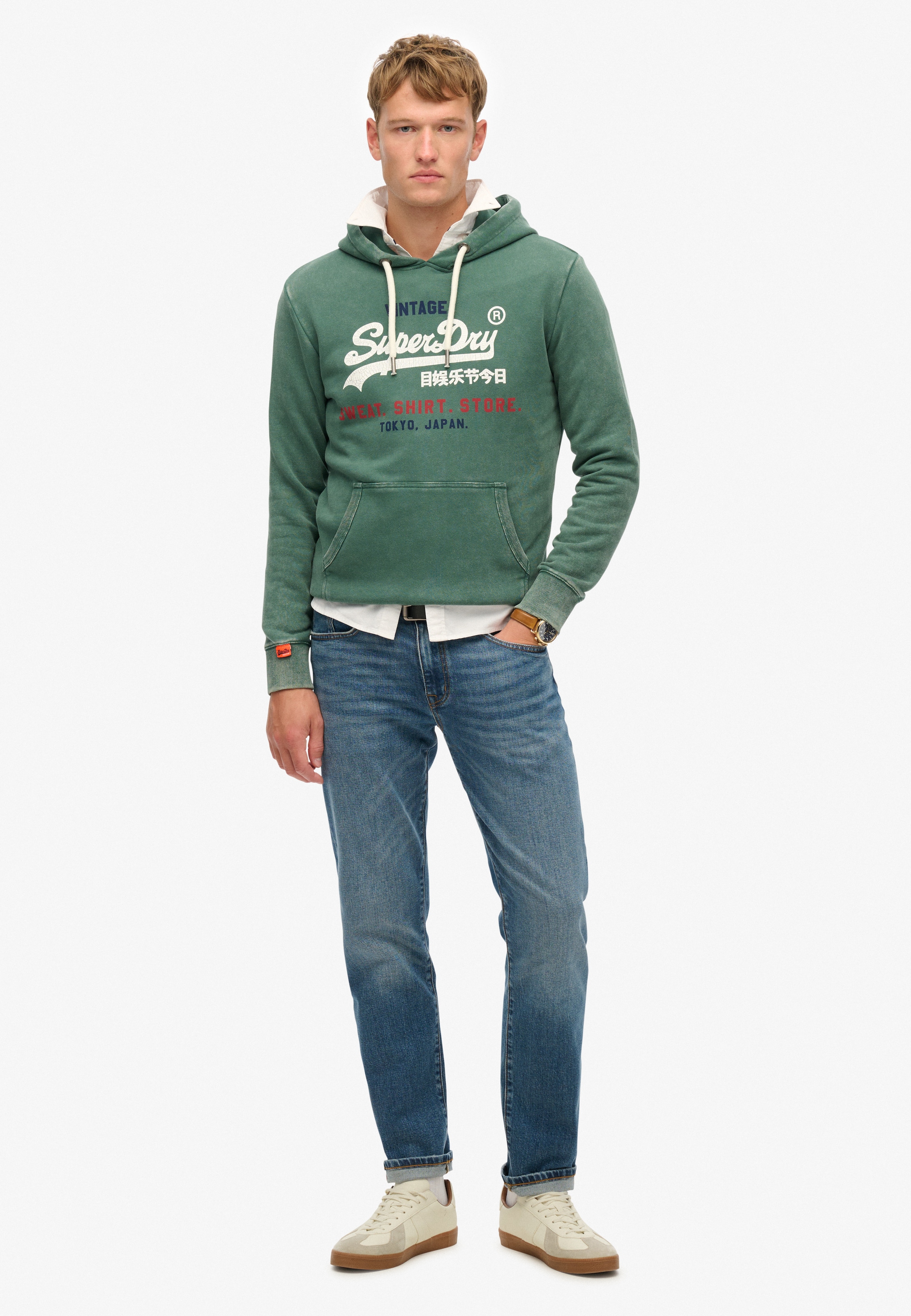 Superdry Kapuzensweatshirt »VL CALI RELAXED HOOD«