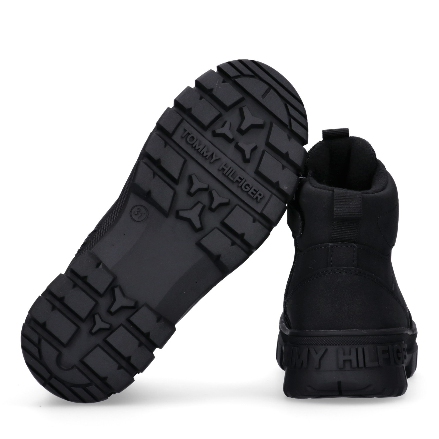 Tommy Hilfiger Schnürboots, Chunky Boots, Winterboots mit Blockabsatz