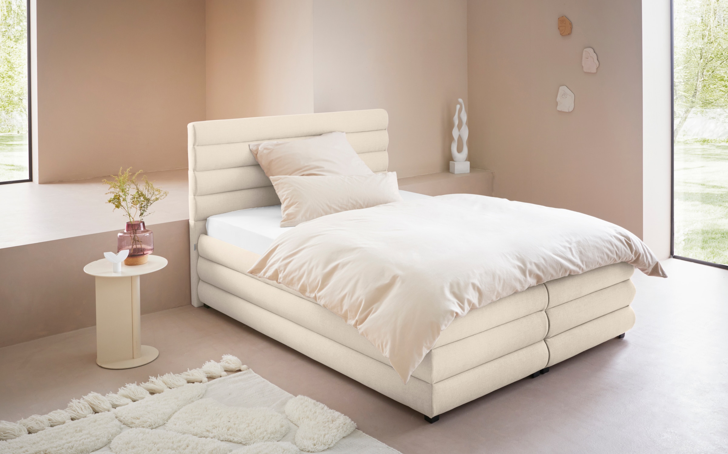LeGer Home by Lena Gercke Polsterbett "Maylis" wahlweise mit und ohne Matratze und Lattenrost, auch in 200cm Breite