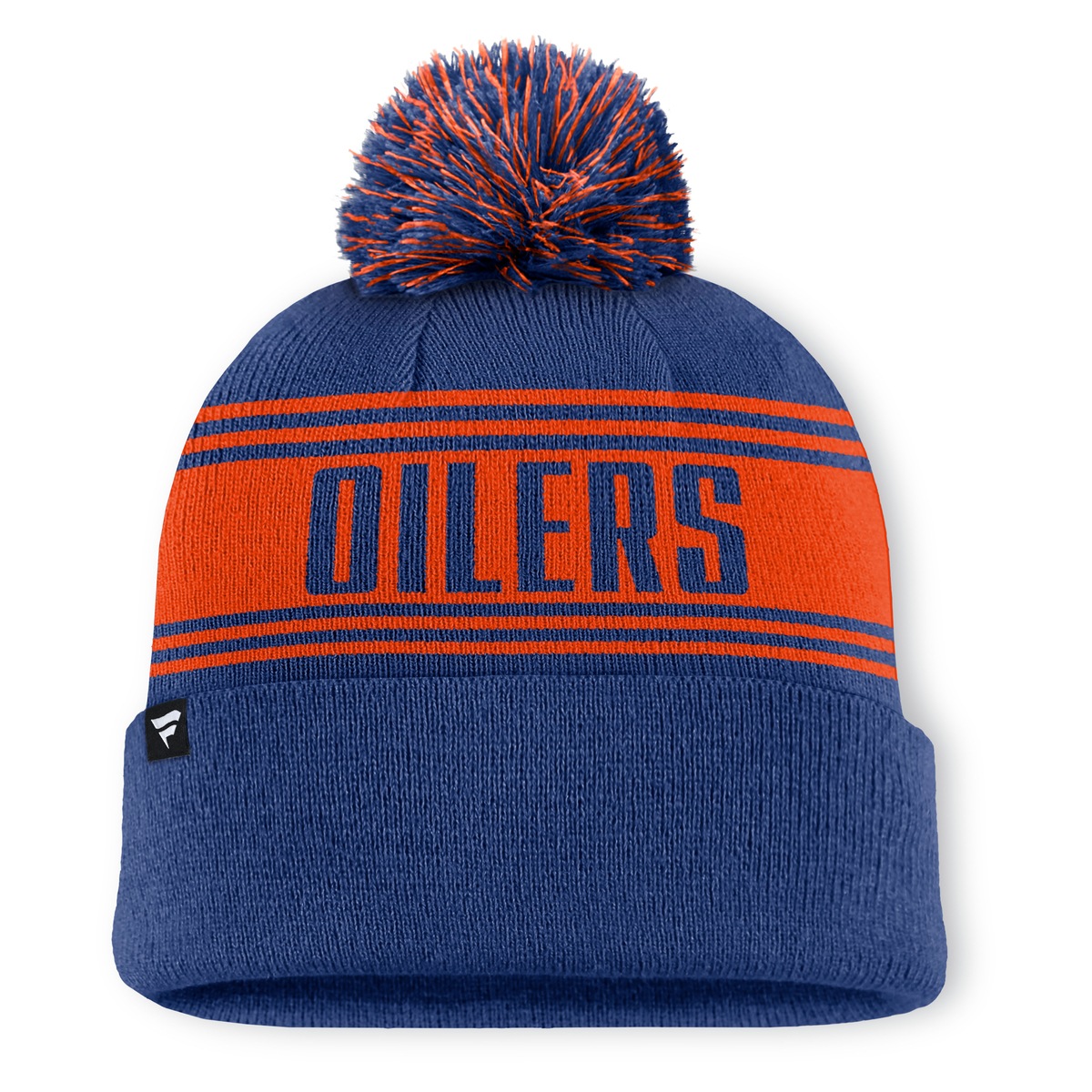 Fanatics Bommelmütze »Fanatics Mütze Edmonton Oilers A/ Beanie Cuff W/Pom«