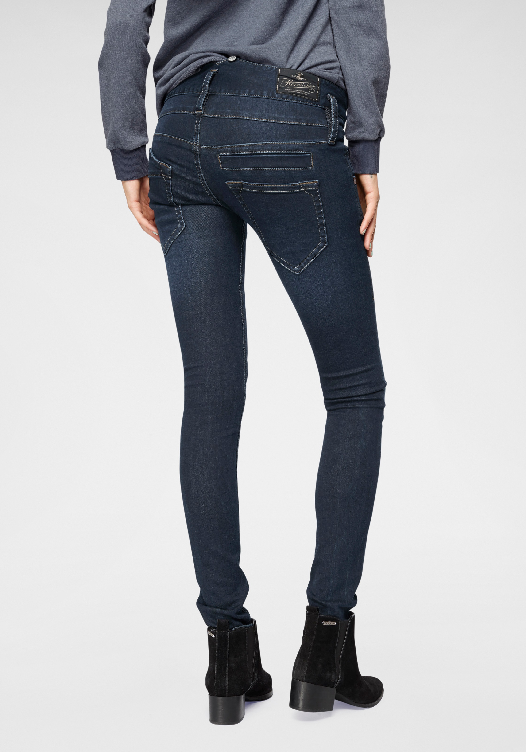 Herrlicher Slim-fit-Jeans "Pitch Slim Denim" aus Stretch-Denim günstig online kaufen