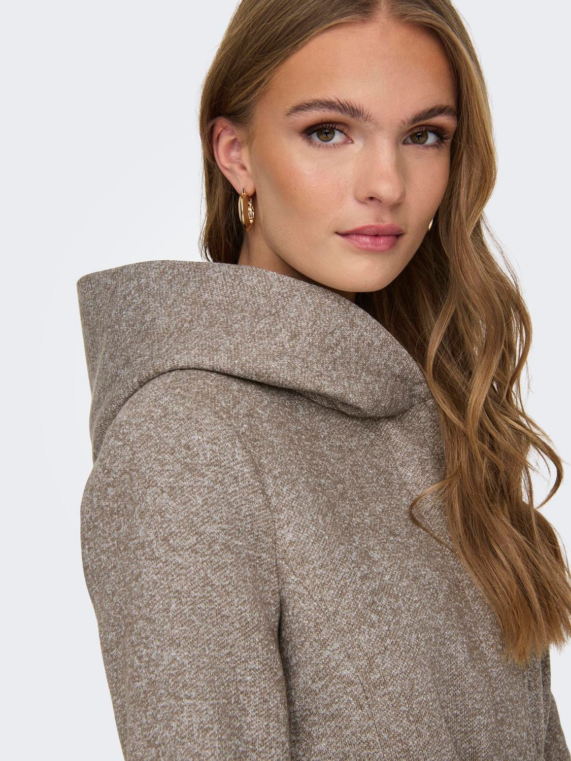 ONLY Langmantel "ONLSEDONA LIGHT LONG BELT COAT OTW", mit großer Kapuze günstig online kaufen