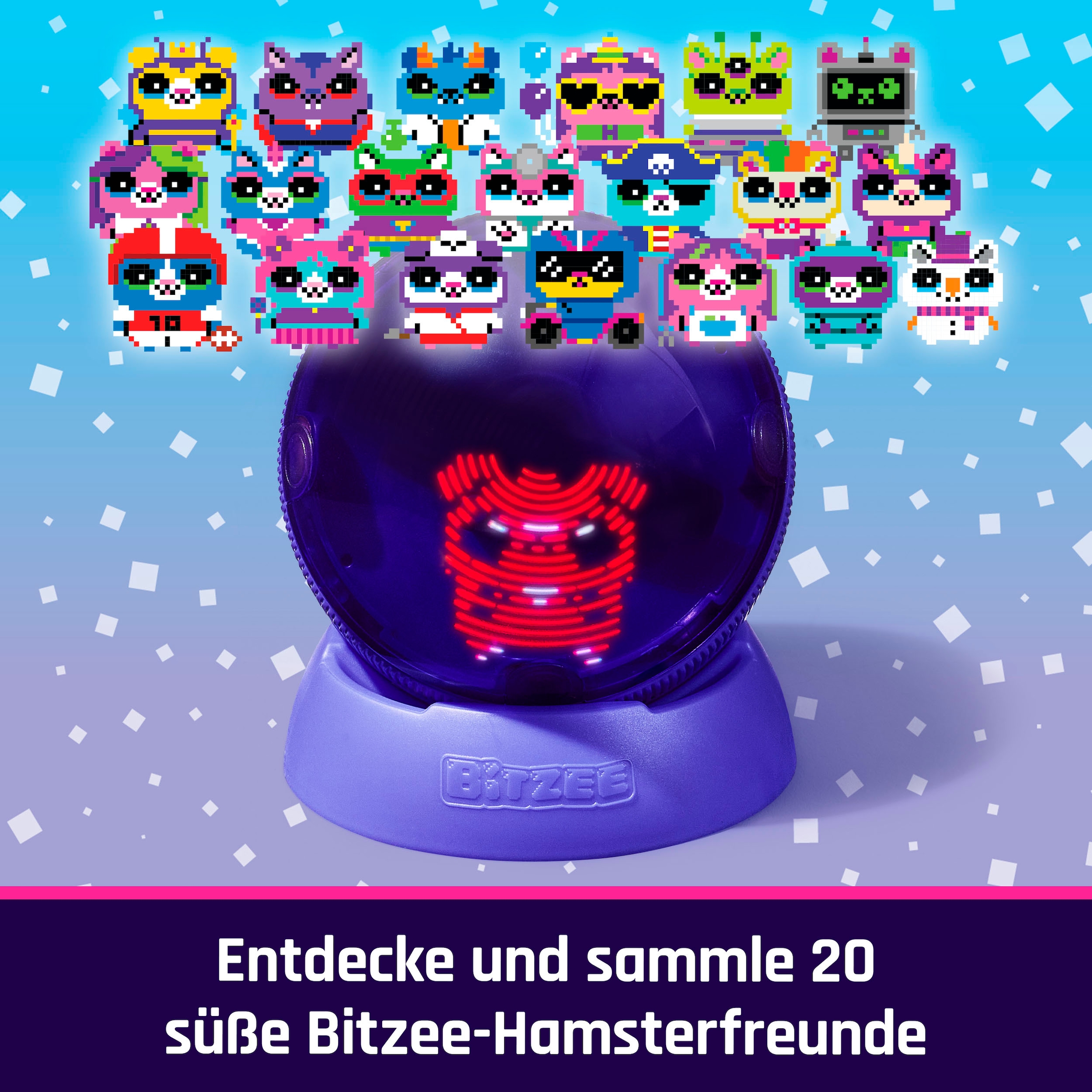 Spin Master Spielfigur »Bitzee Hamsterball - Digitales interaktives Spielzeug«