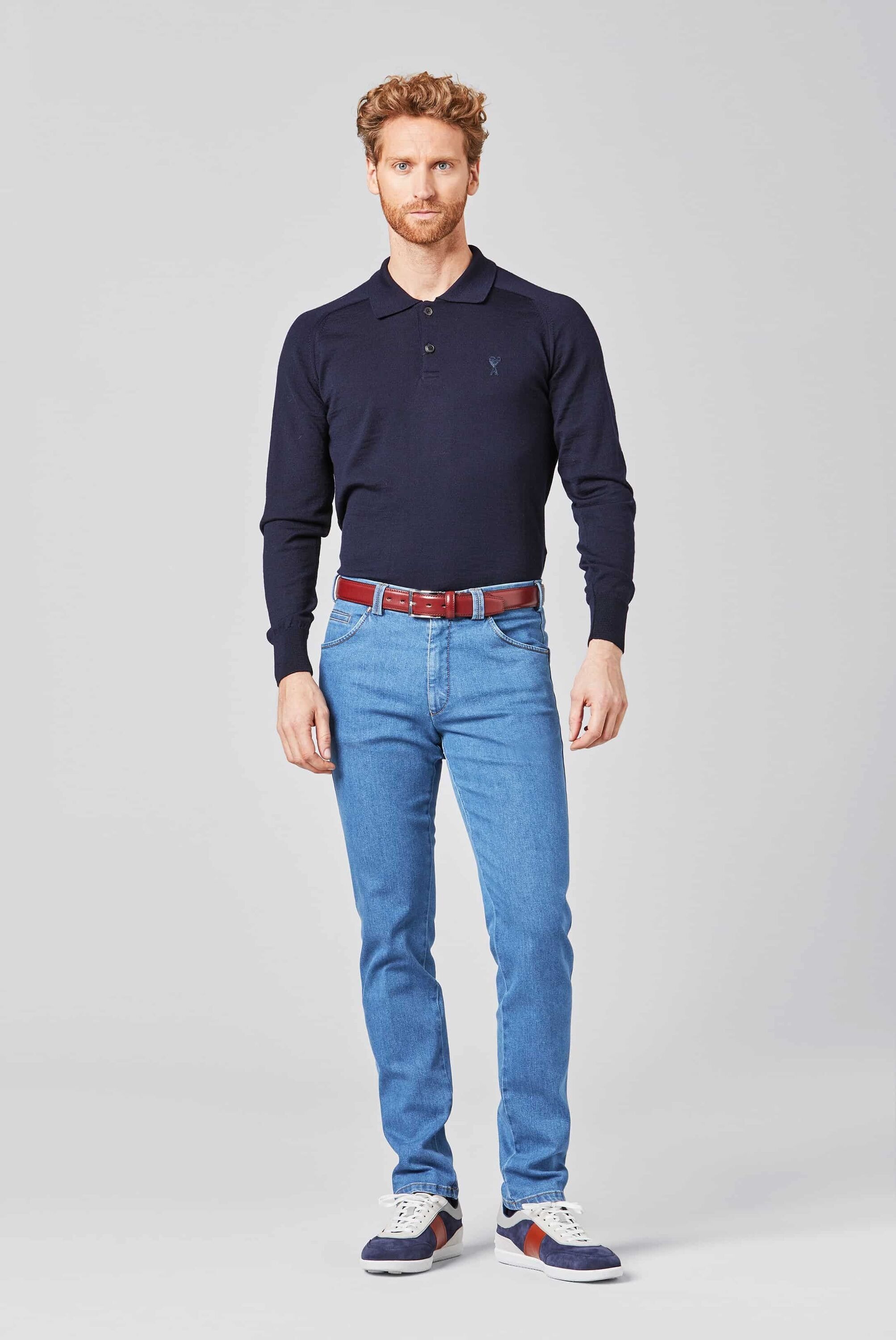 MEYER 5-Pocket-Jeans »Dublin«, mit Super-Stretch Tencel-Denim