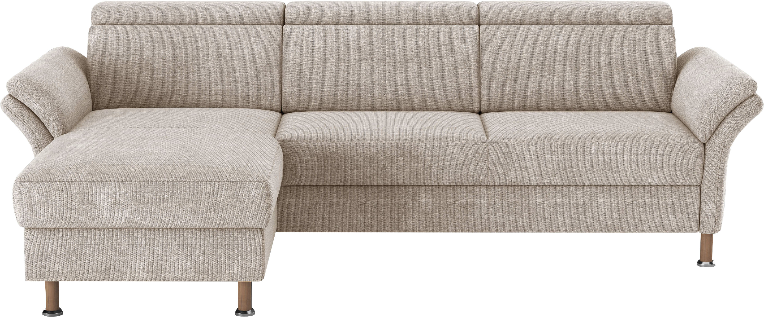 OTTO home Ecksofa "Calypso L-Form" mit motorischen Funktionen im Sofa und Recamiere
