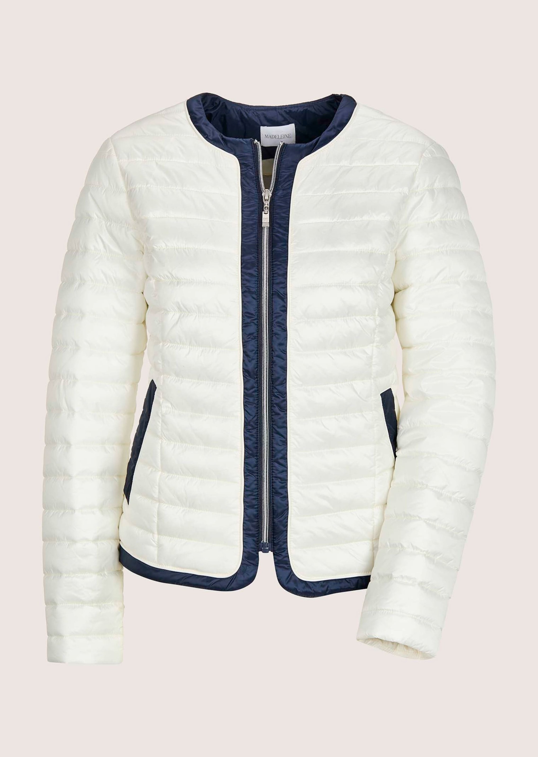 MADELEINE Kurzjacke "Steppjacke Leichte Übergangsjacke mit Fütterung" Sandw günstig online kaufen