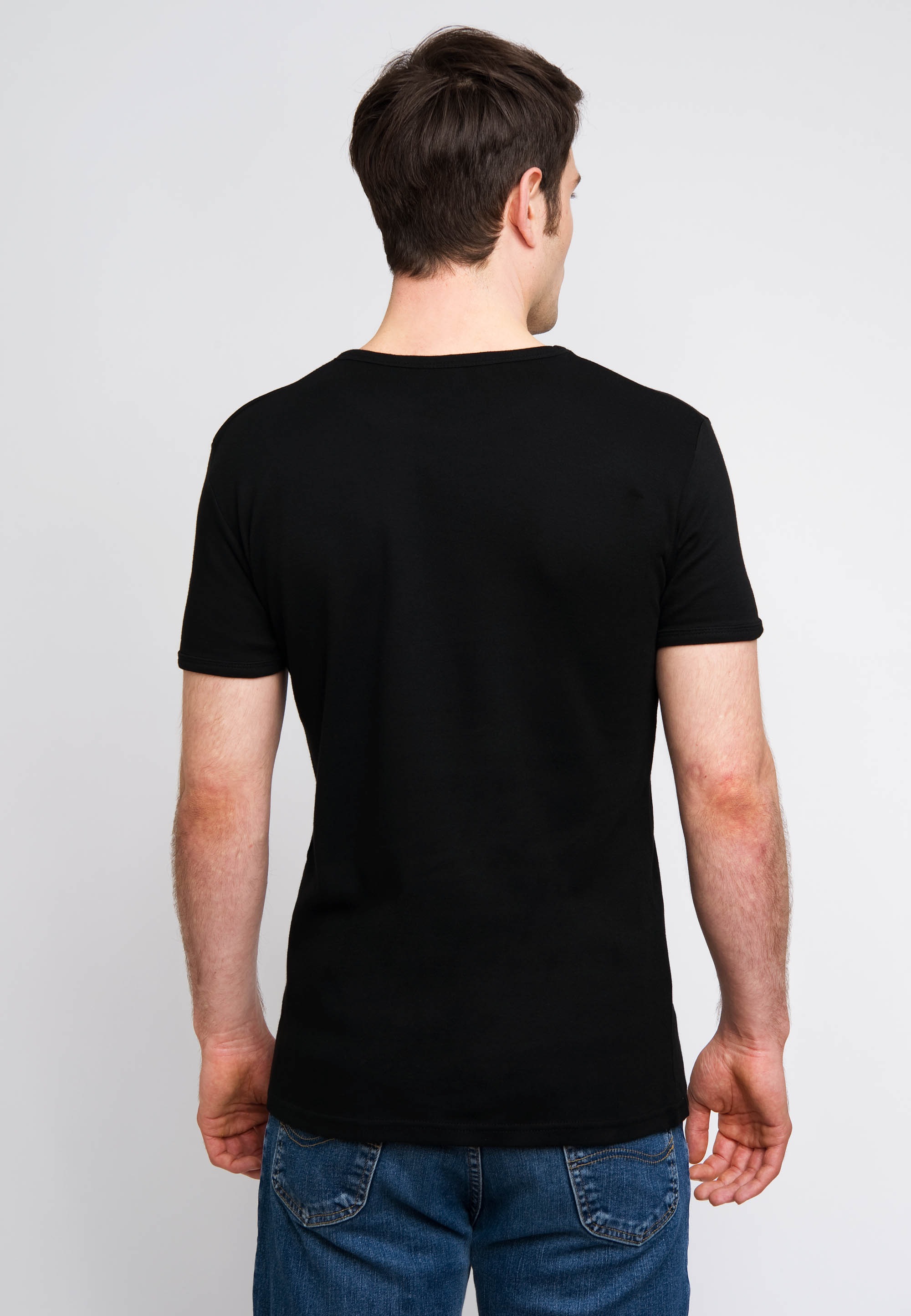 LOGOSHIRT T-Shirt »Superman«, mit coolem Retro-Motiv