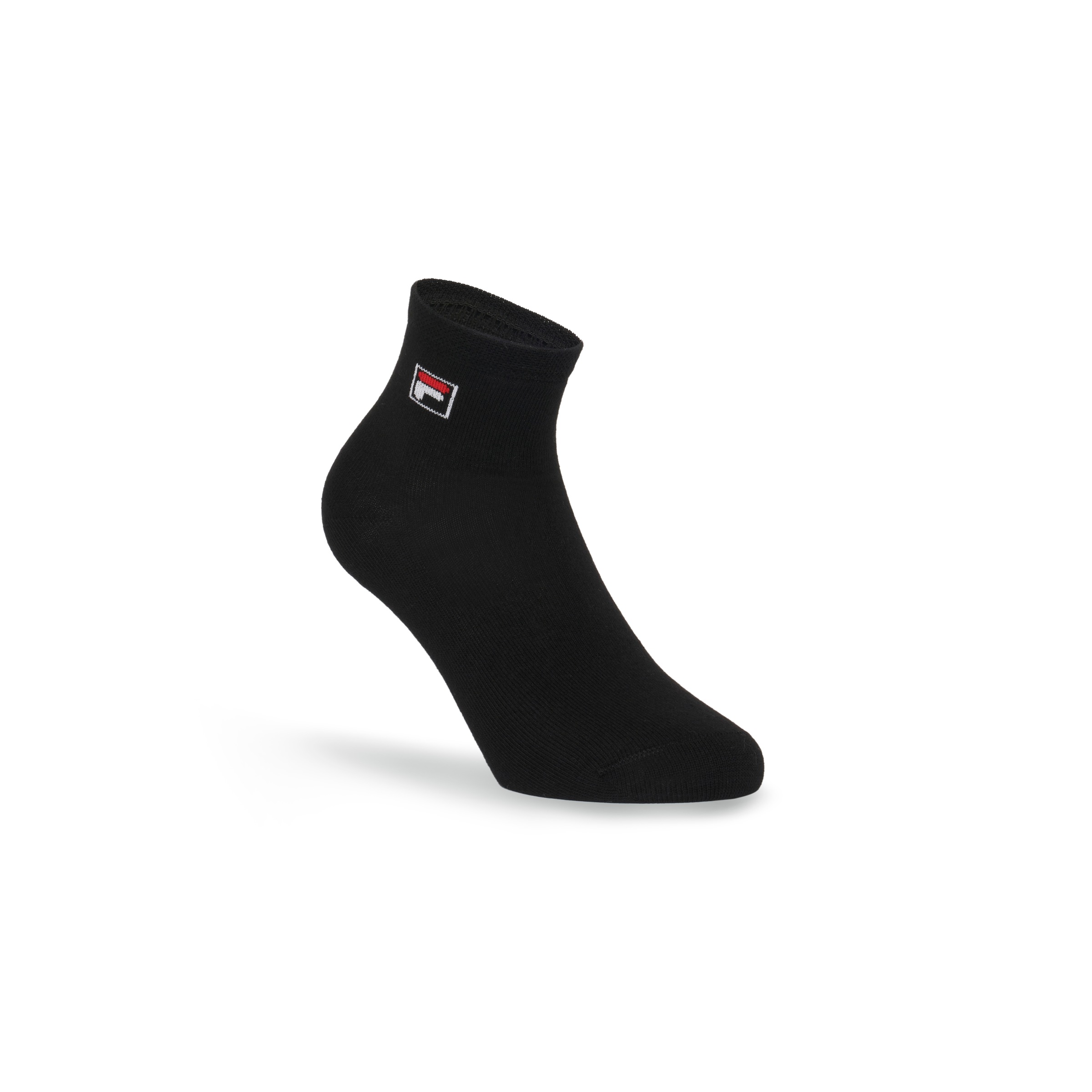 Thumbnail - Fila Kurzsocken "UNISEX QUARTER PLAIN SOCKS" 3 Paar tlg. mit eingestrickem Logo