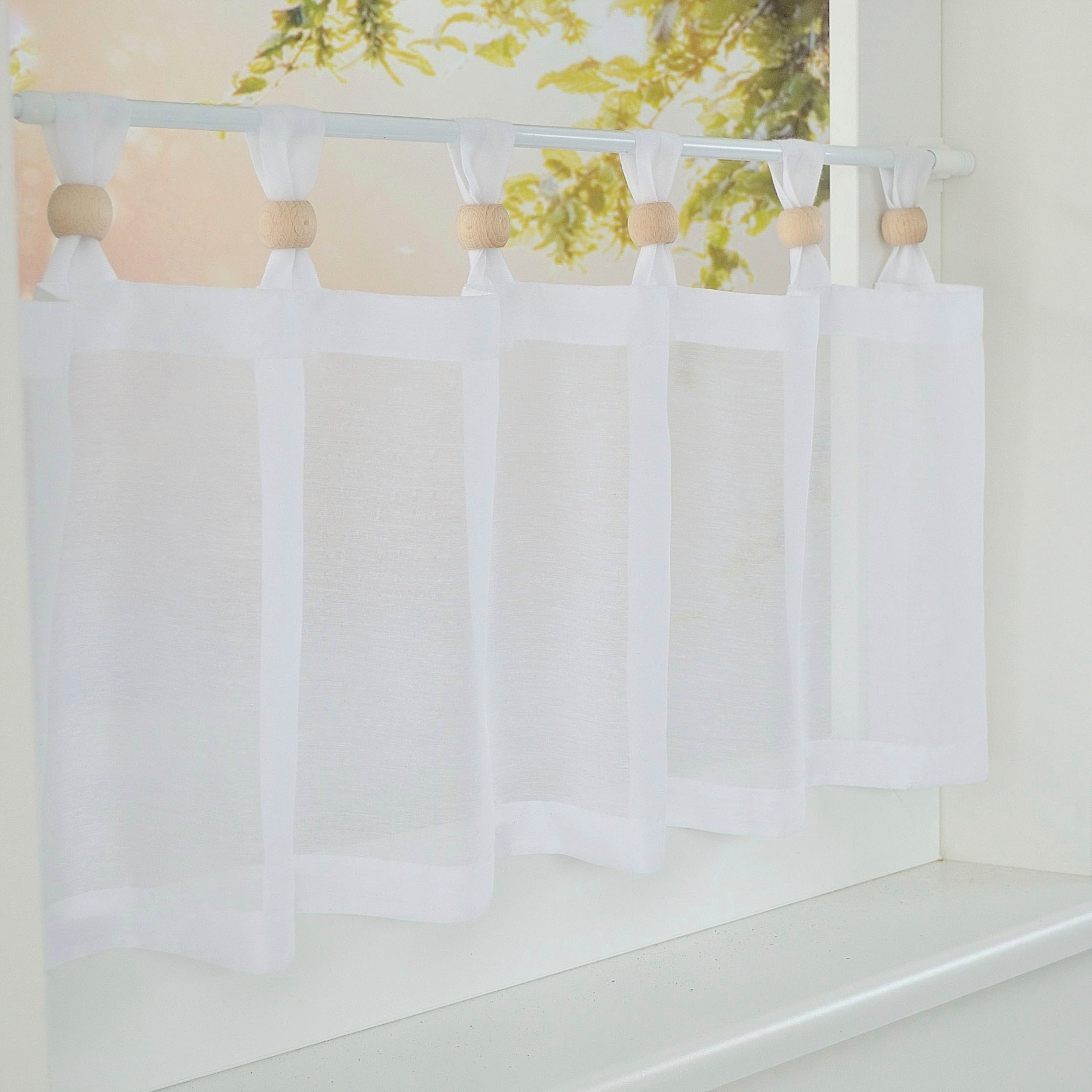 Kutti Gardinenbefestigungen Ersatzteile "Holzkugel, Schlaufenkugel, Ø 25 mm günstig online kaufen