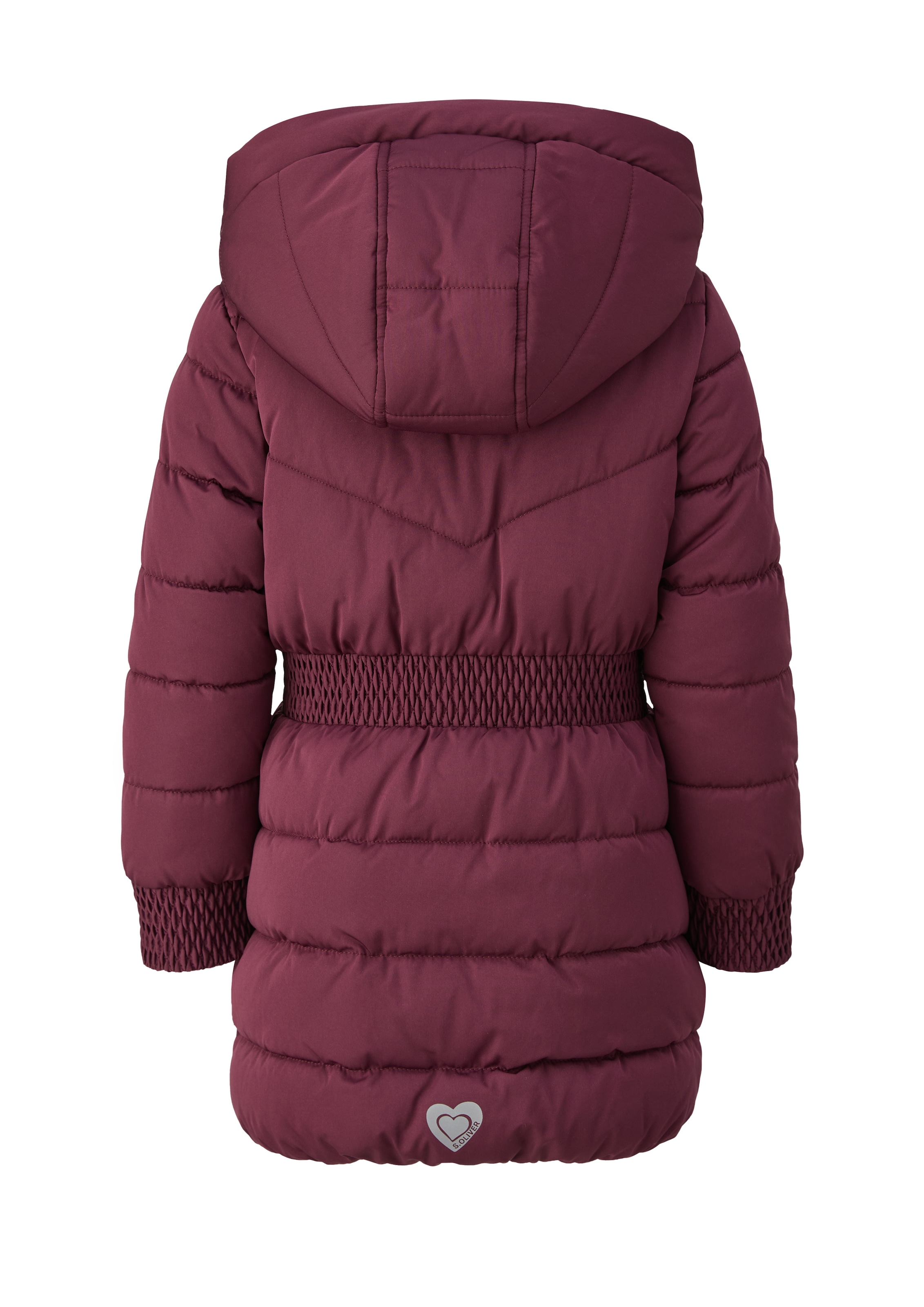 s.Oliver Junior Steppmantel mit elastischer Taille und Kapuze / Für Girls