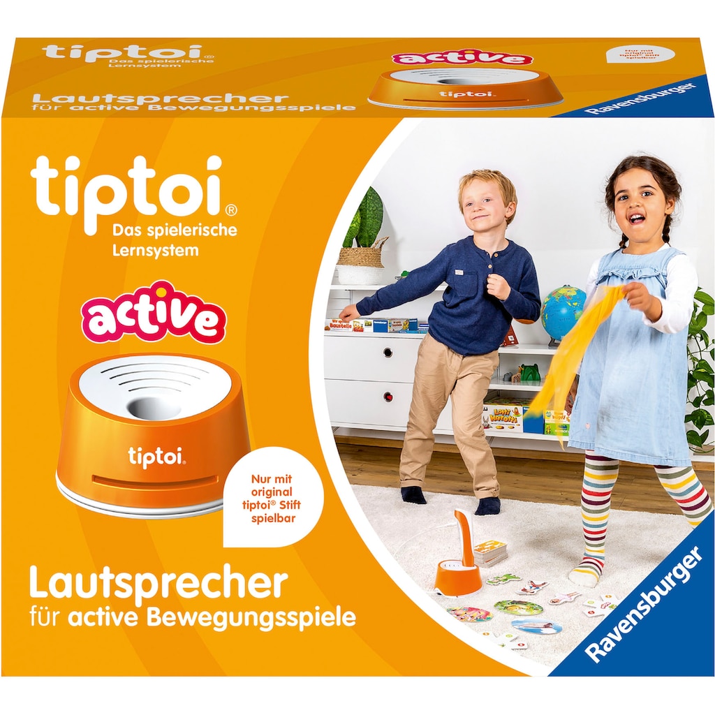 Ravensburger Spiel »tiptoi® ACTIVE Lautsprecher«, für den tiptoi®-Stift; FSC® - schützt Wald - weltweit; Made in Europe