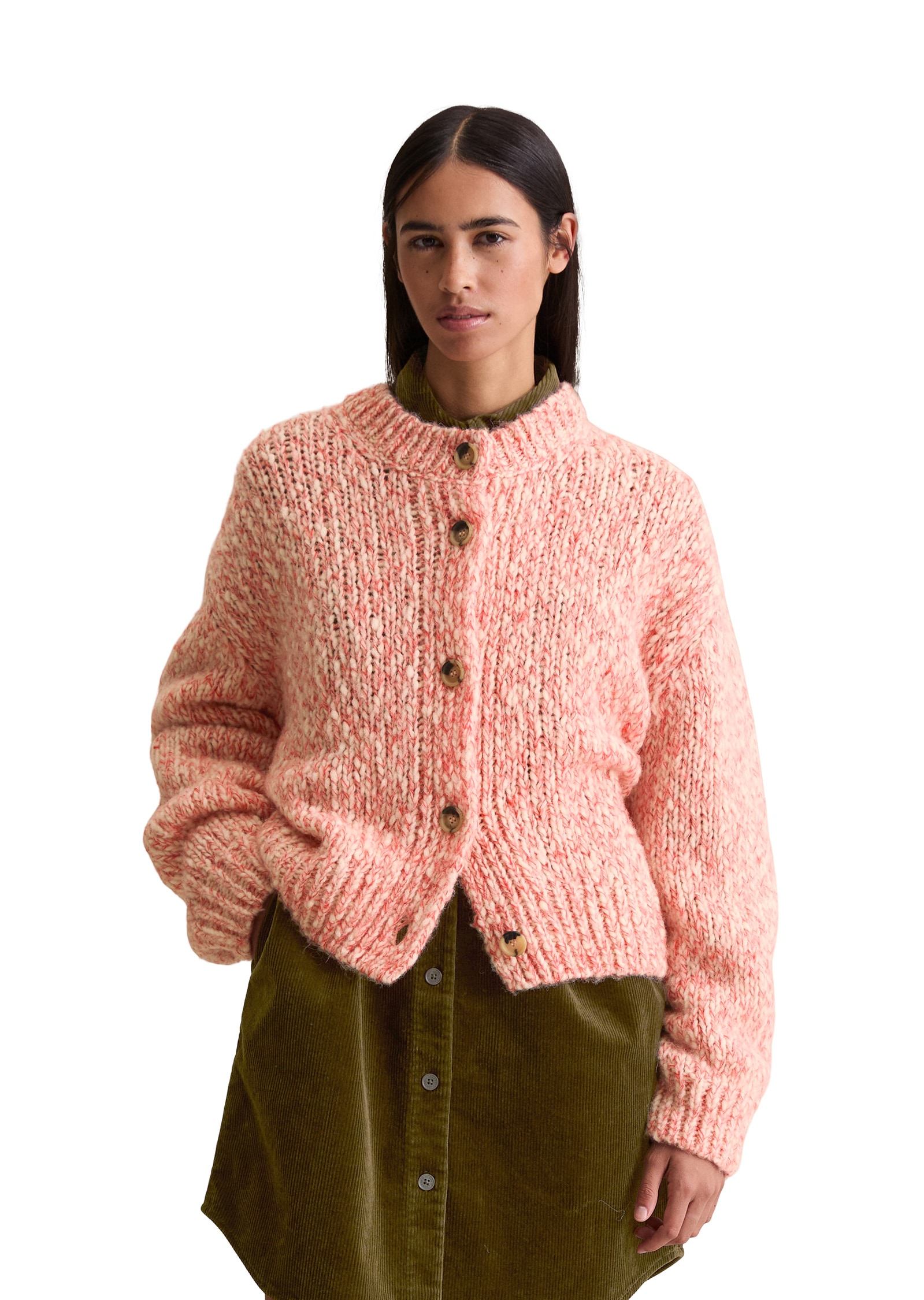 Marc OPolo DENIM Cardigan "aus Schurwolle-Alpakawolle-Mix" günstig online kaufen