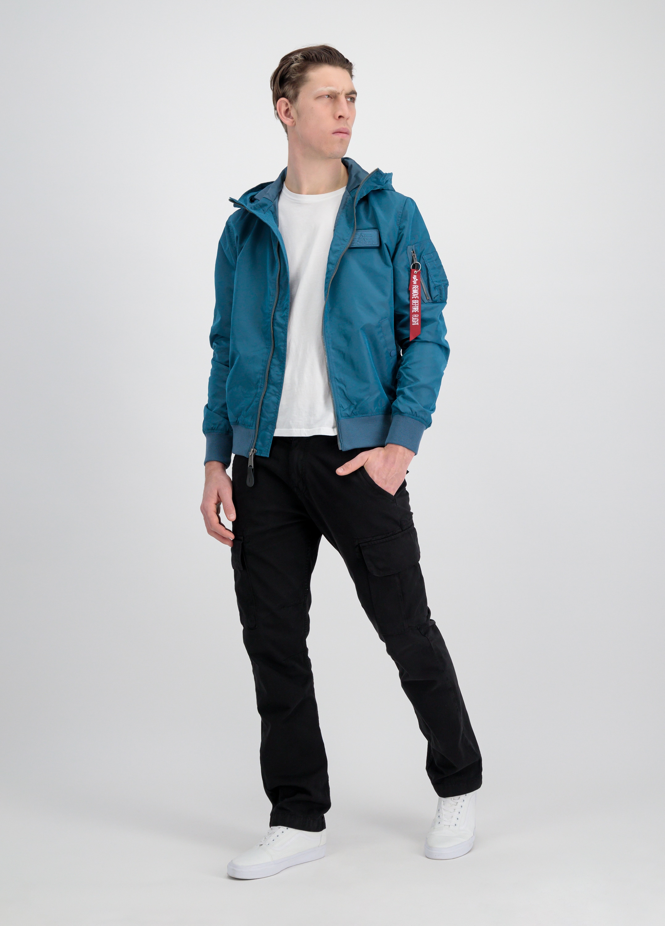 Alpha Industries Bomberjacke »Alpha Industries Men - Bomber Jackets MA-1 LW Hooded«
