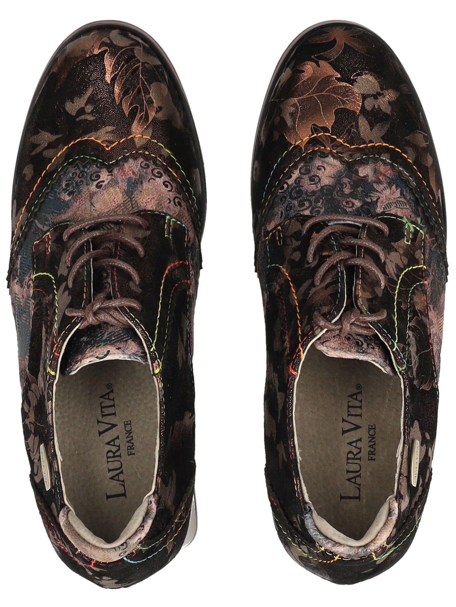 LAURA VITA Schnürschuh »LAURA VITA Halbschuhe Leder/Textil«