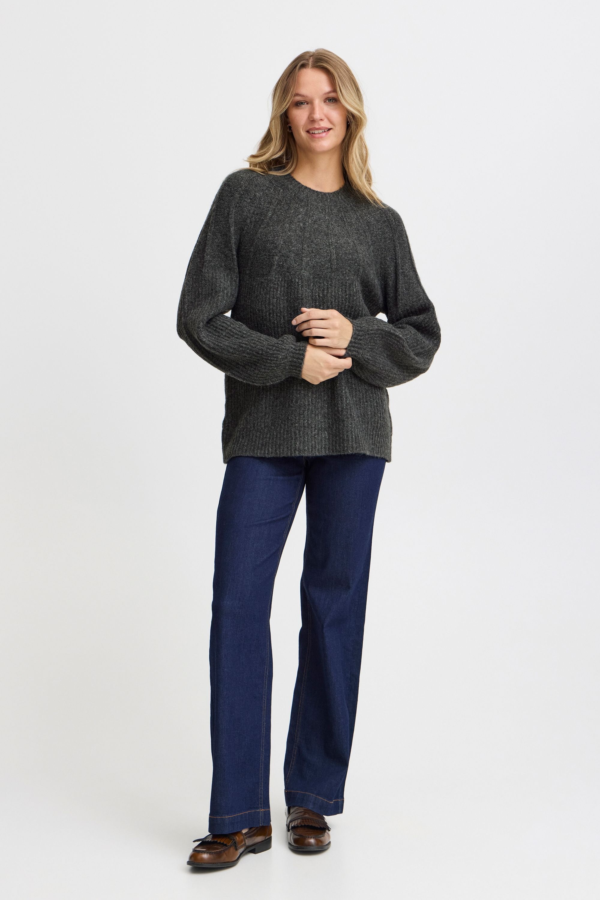 fransa Strickpullover »Strickpullover FRBEVERLY PU 8«
