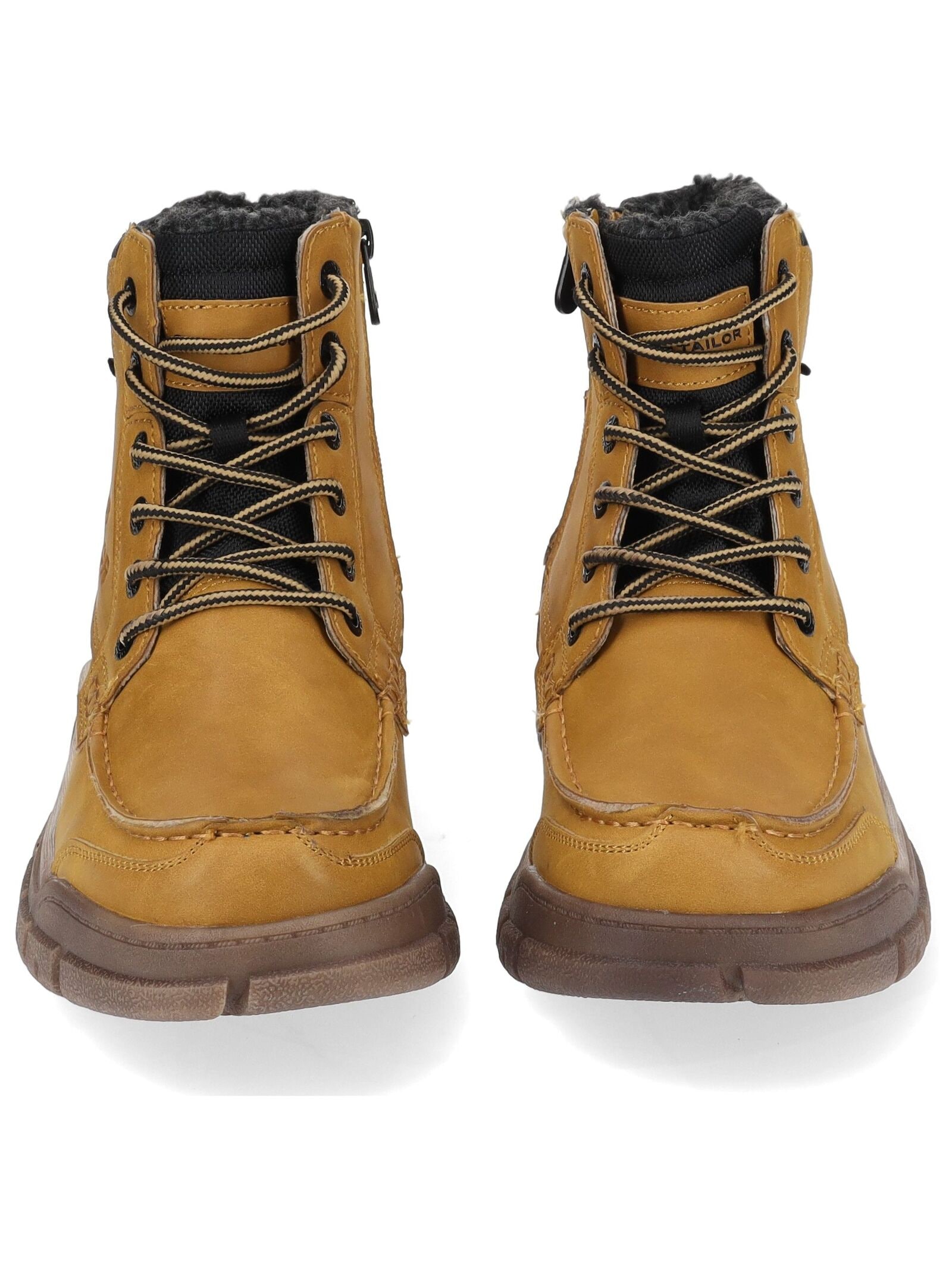 TOM TAILOR Schnürstiefelette »Tom Tailor Stiefelette Lederimitat/Textil«