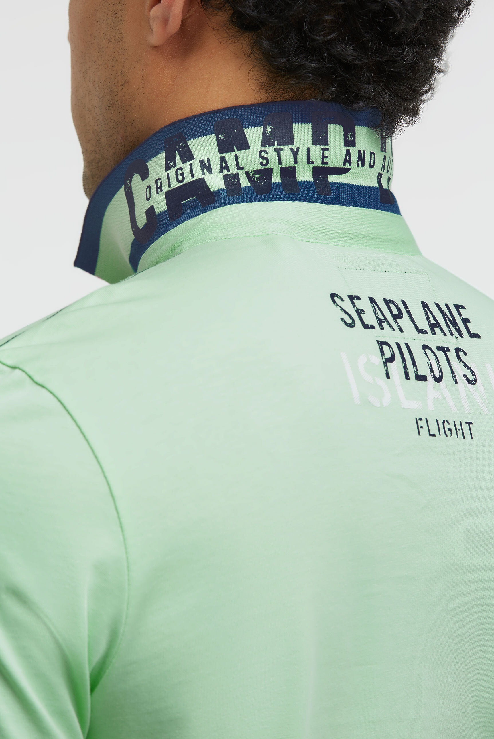CAMP DAVID Poloshirt aus Baumwolle