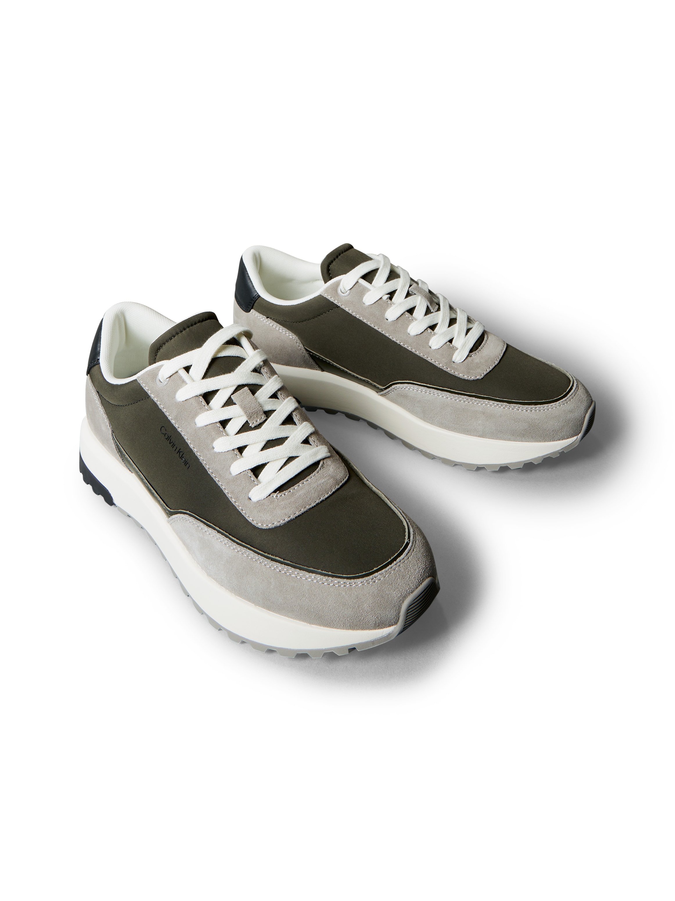 Calvin Klein Plateausneaker "LOW TOP LACE UP REPREVE MIX" Schnürschuh, Halb günstig online kaufen