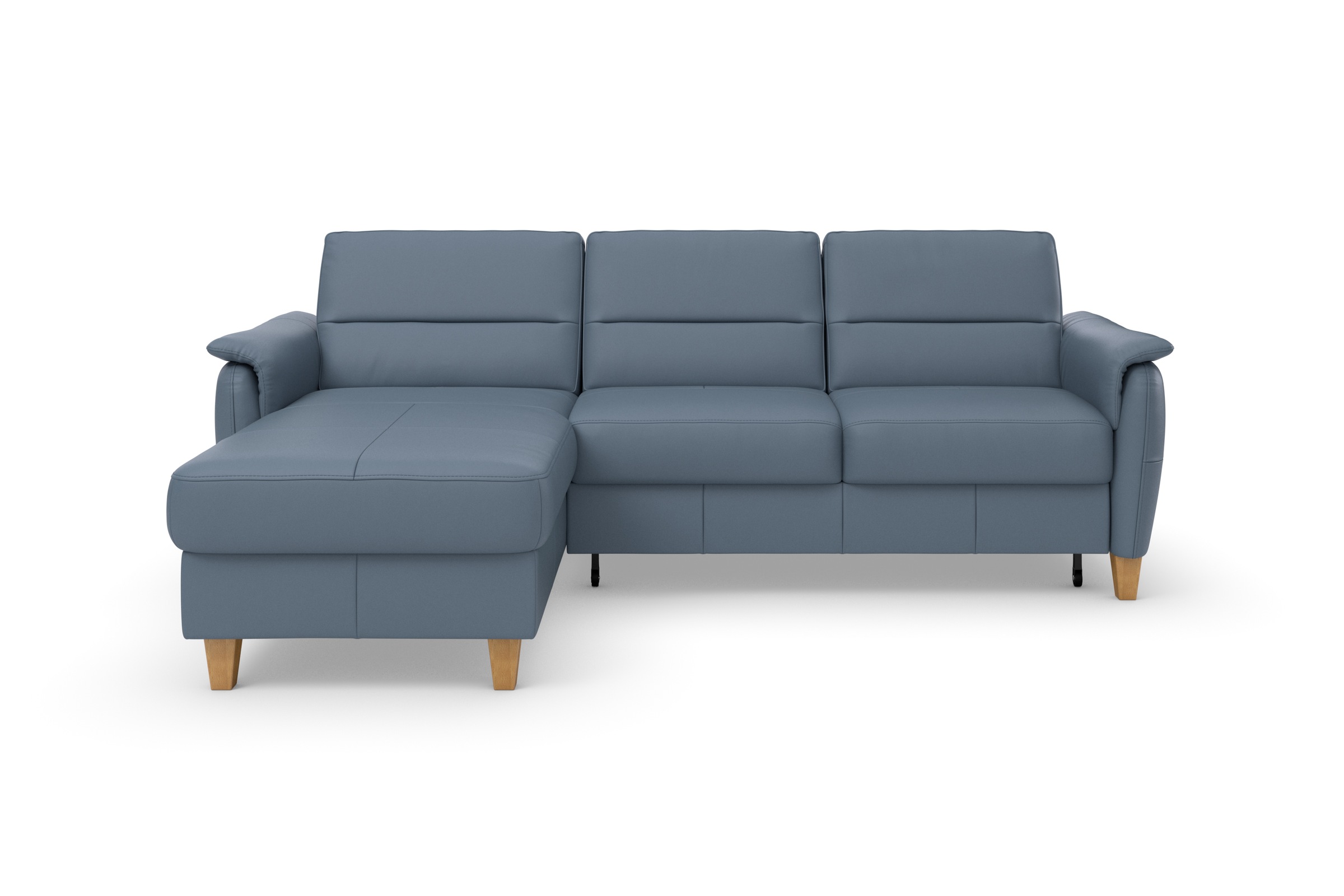 Home affaire Ecksofa "Palmera L-Form", Federkern, wahlweise mit Bettfunktio günstig online kaufen