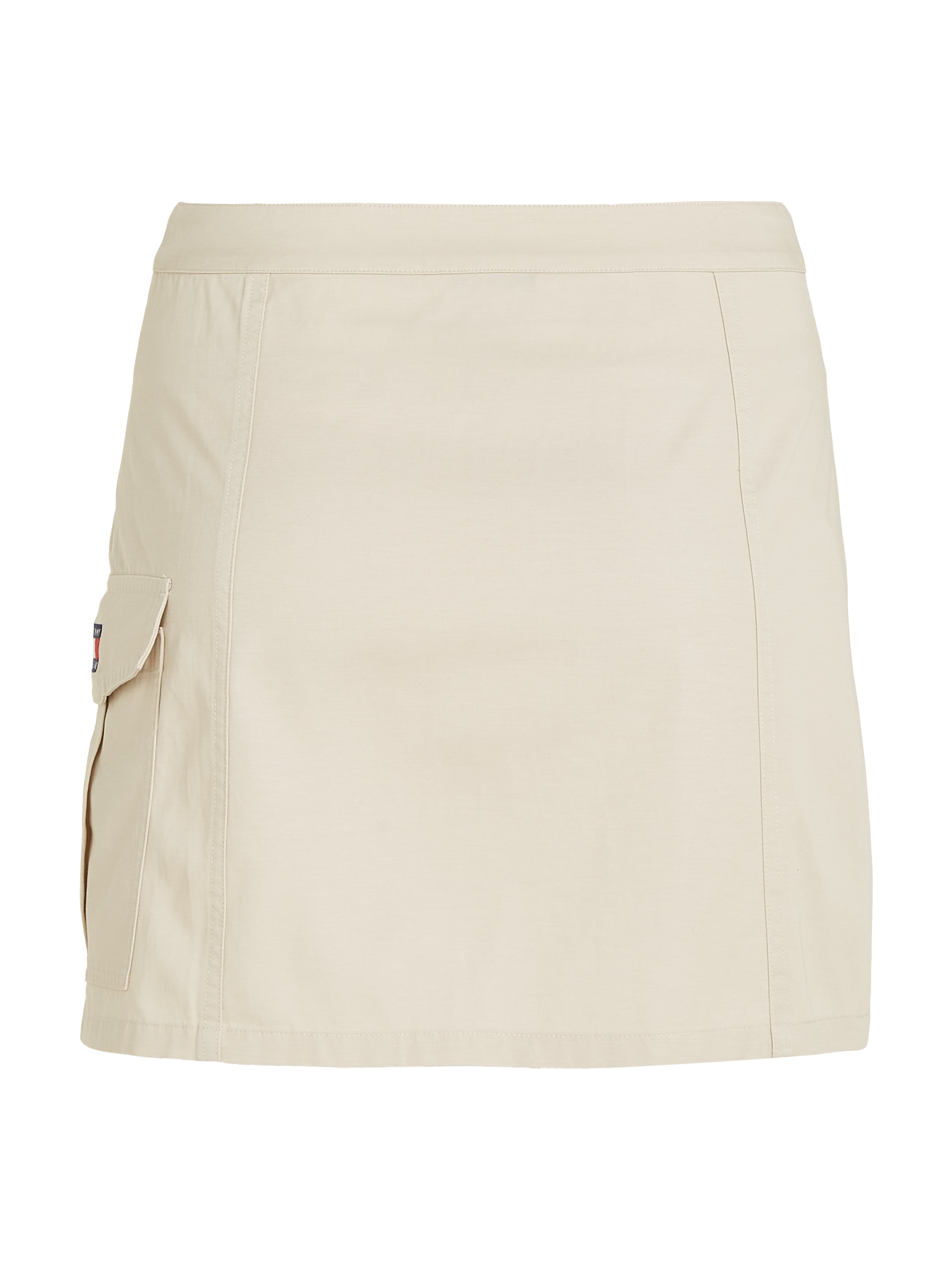 Tommy Jeans Minirock »TJW STRUCTURED CARGO MINI SKIRT«, Webrock in strukturierter Qualität, Cargo Form