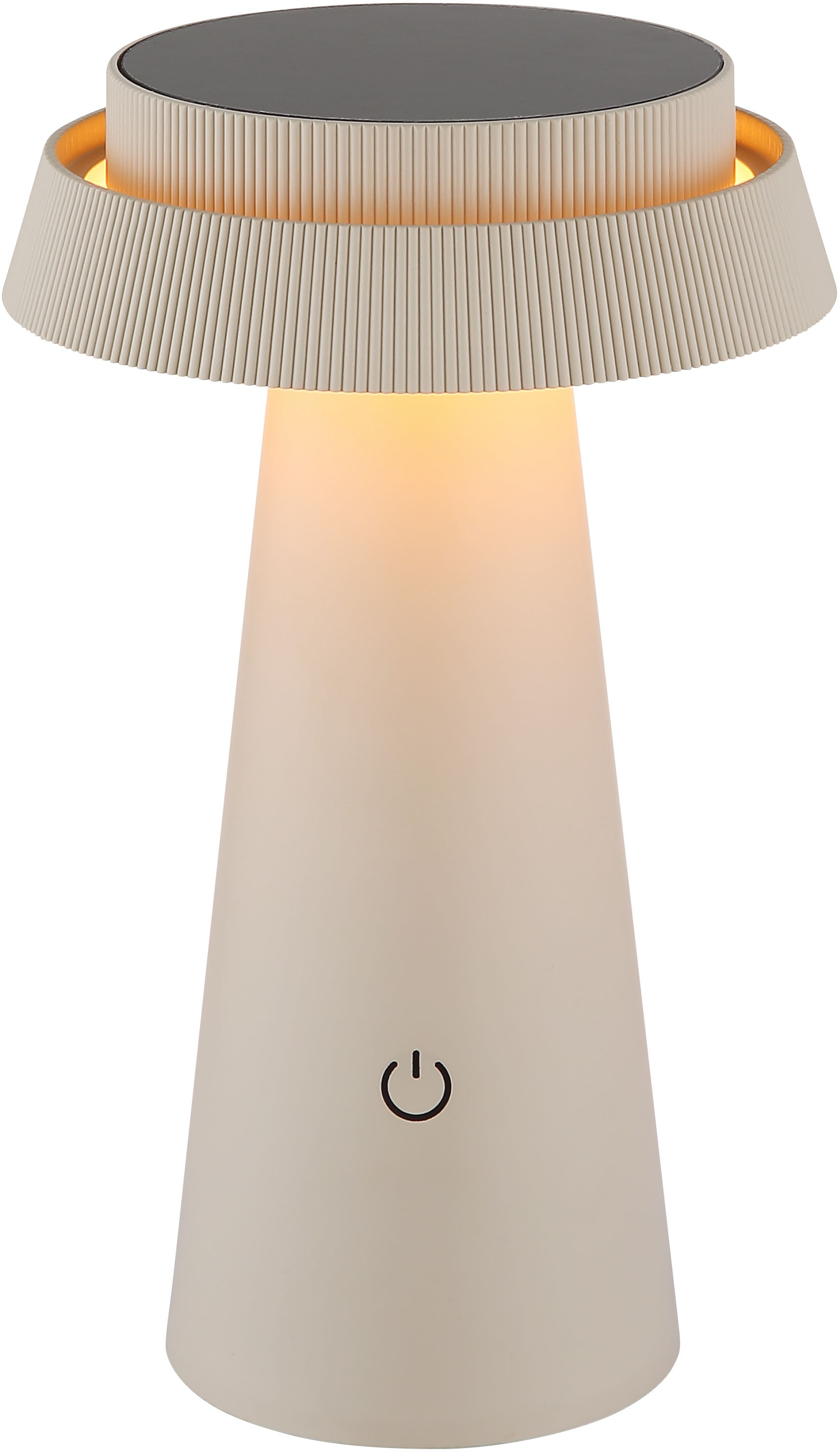 OTTO home LED Solarleuchte "Tirria Akkuleuchte" LED-Modul 1 Stk. warmweiß - günstig online kaufen