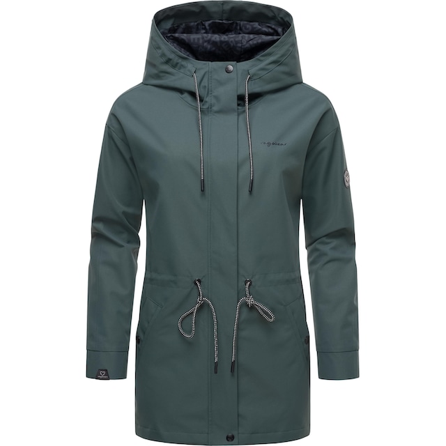 Ragwear Outdoorjacke »Urbanna Remake«, mit Kapuze, stylische Damen  Übergangsjacke aus recycelten Materialien kaufen | BAUR