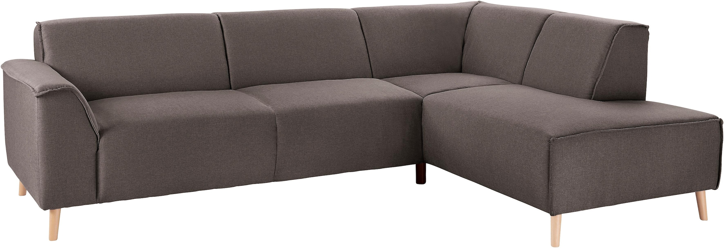 Home affaire Ecksofa "Janek Scandic Design, elegant und zeitlos, L-Form" mi günstig online kaufen