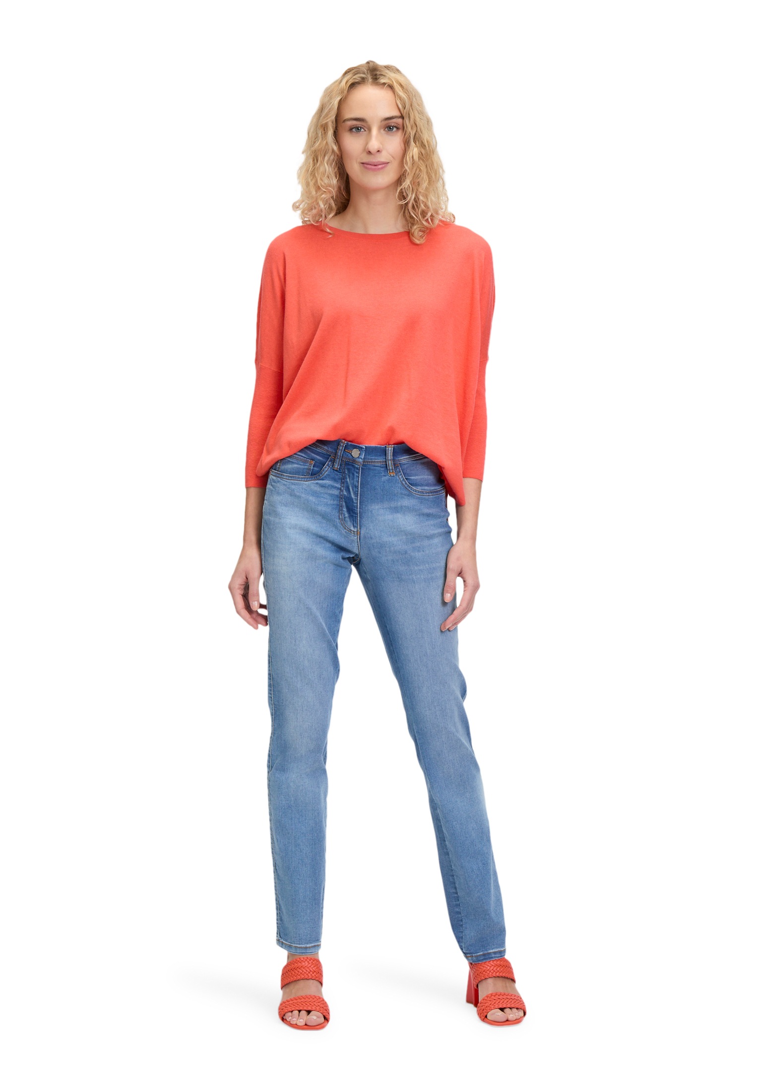 Betty Barclay Strickpullover »Betty Barclay Strickpullover mit 3/4 Arm«, (1 tlg.), Material