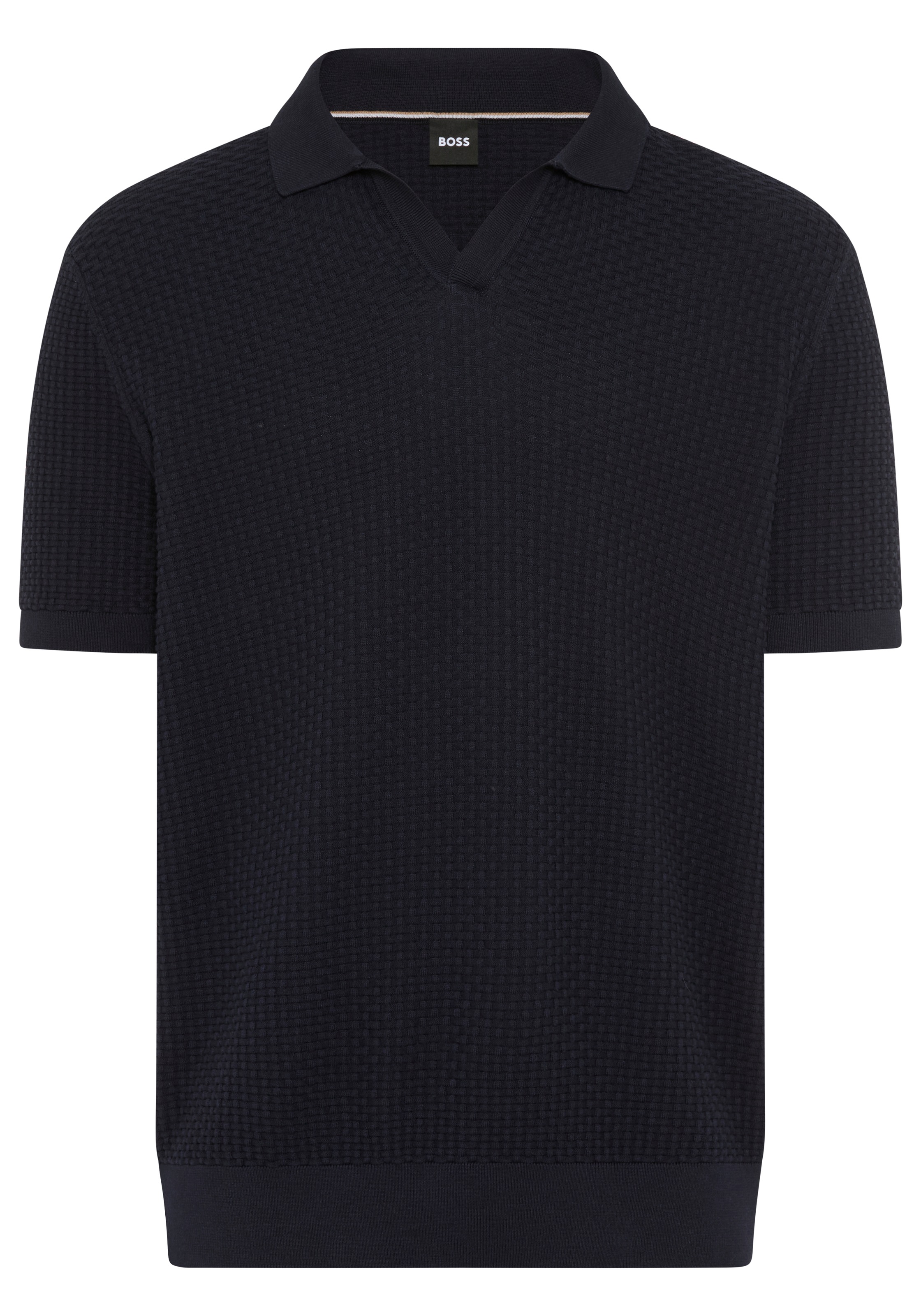 BOSS Kurzarmpullover »H-Natalo« mit Polokragen, regular fit