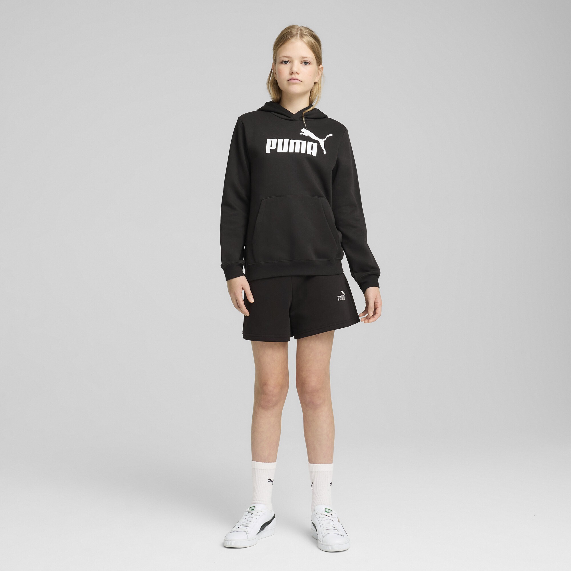 PUMA Hoodie »ESS No. 1 Logo Fleece-Hoodie Mädchen«