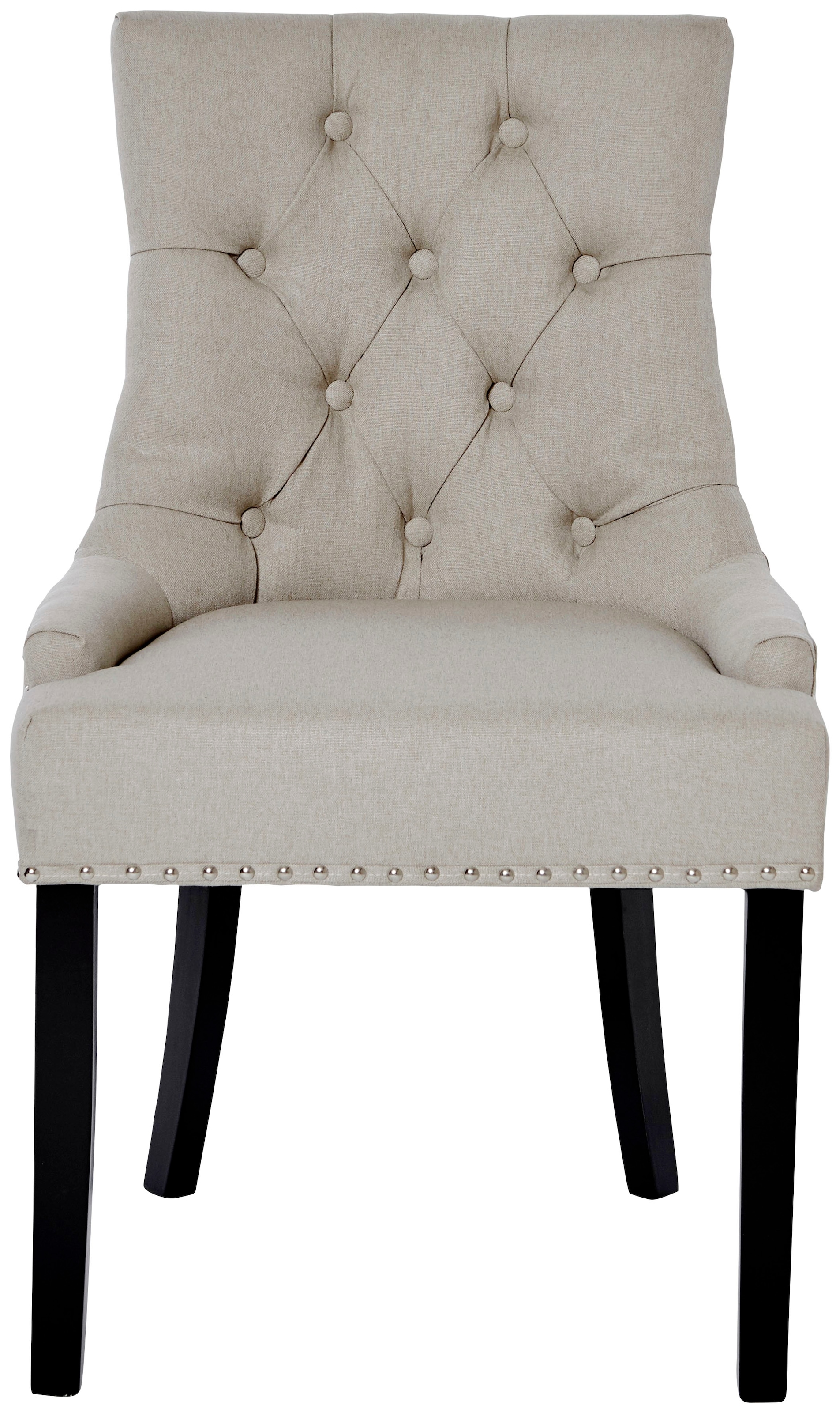 Jahnke Esszimmerstuhl "SAVIK DEVON" () 1 Stk. Webstoff Chesterfield-Look & günstig online kaufen