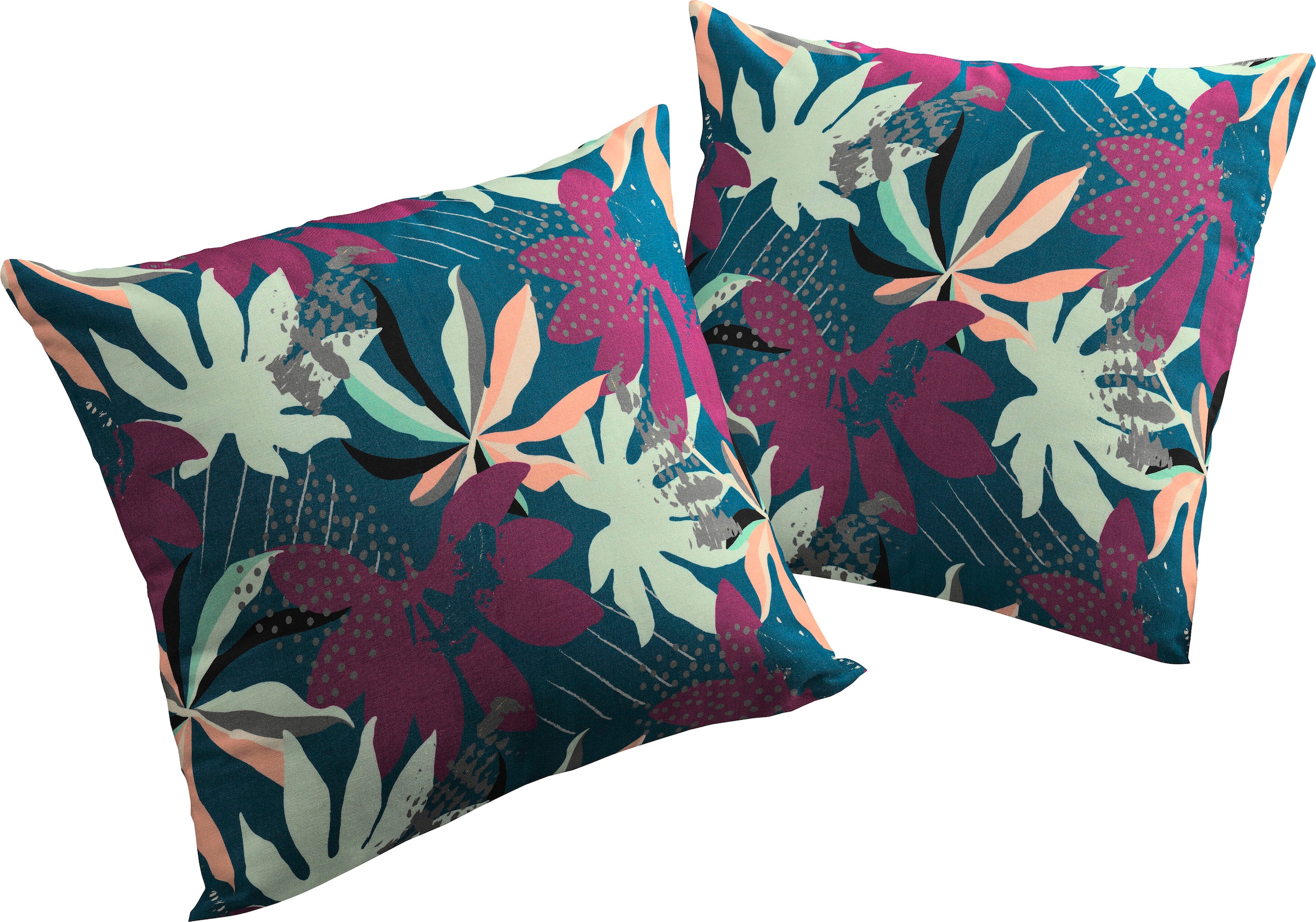 Adam Dekokissen "Jungle" GOTS zertifiziert - Kissenhülle ohne Füllung, 1 St günstig online kaufen