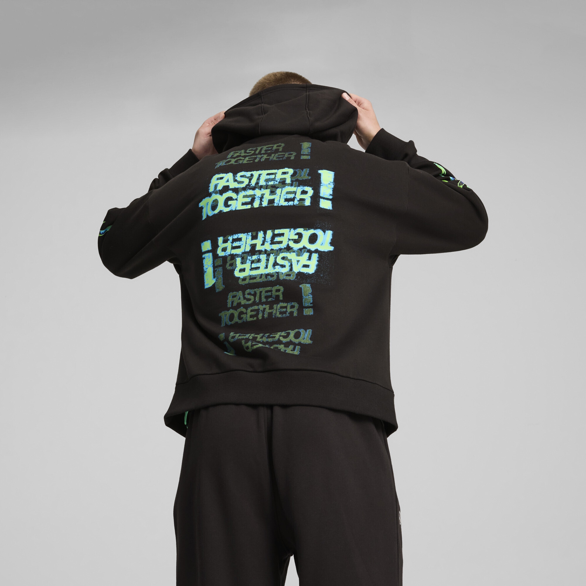 PUMA Hoodie »Mercedes-AMG Petronas F1® Neon Energy Hoodie Herren«