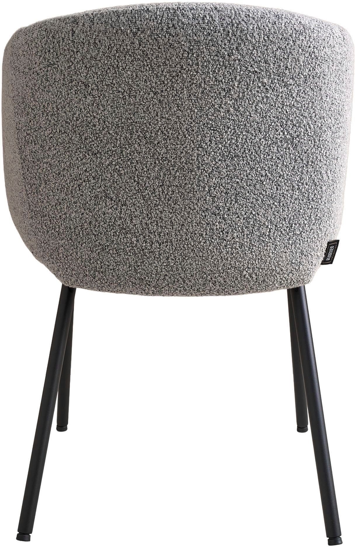 SCHÖNER WOHNEN-Kollektion Esszimmerstuhl »SUNJA« () 1 Stk.Bezug Bouclé, Untergestell Metall pulverbeschichtet