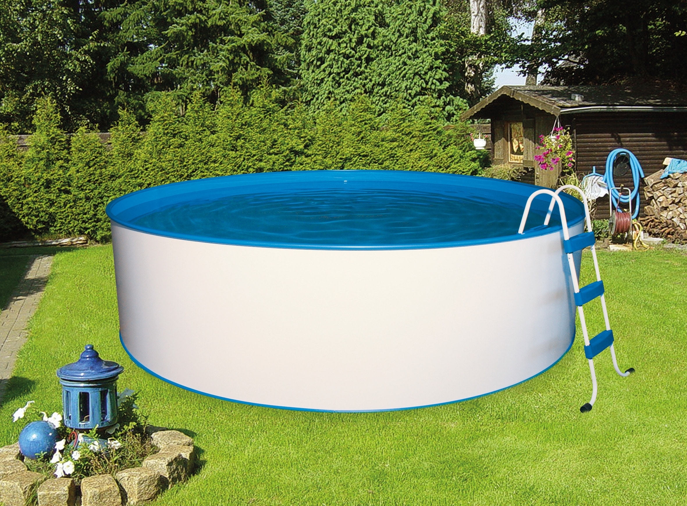 my POOL BWT Rundpool "mit Leiter und Kartuschenfilteranlage", (Set, 3 tlg.) günstig online kaufen