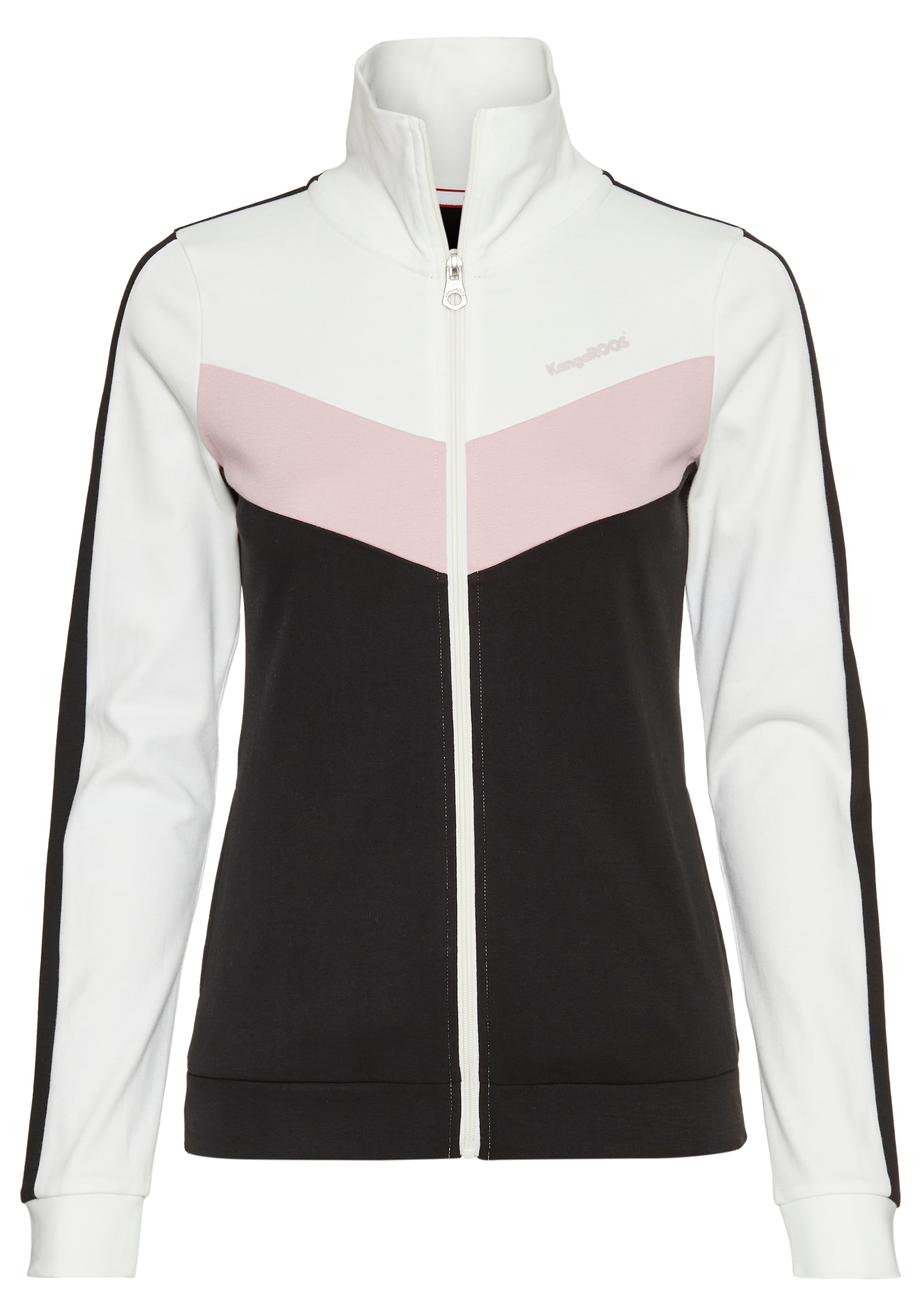 KangaROOS Sweatjacke, im sportlichen Colorblock