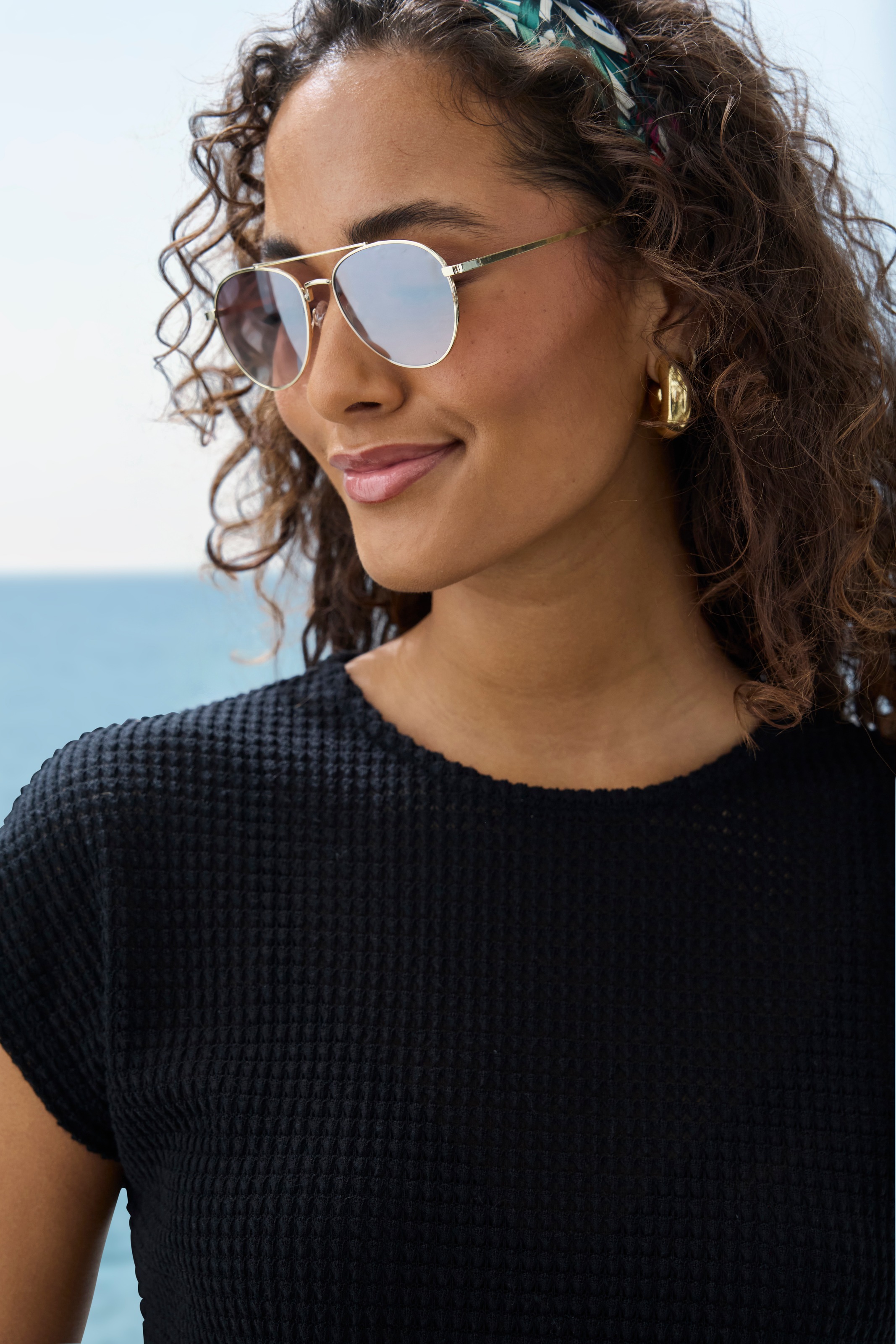 Thumbnail - Vivance Kurzarmshirt "aus bügelfreiem Waffelstrick" aus bügelfreier Strickqualität