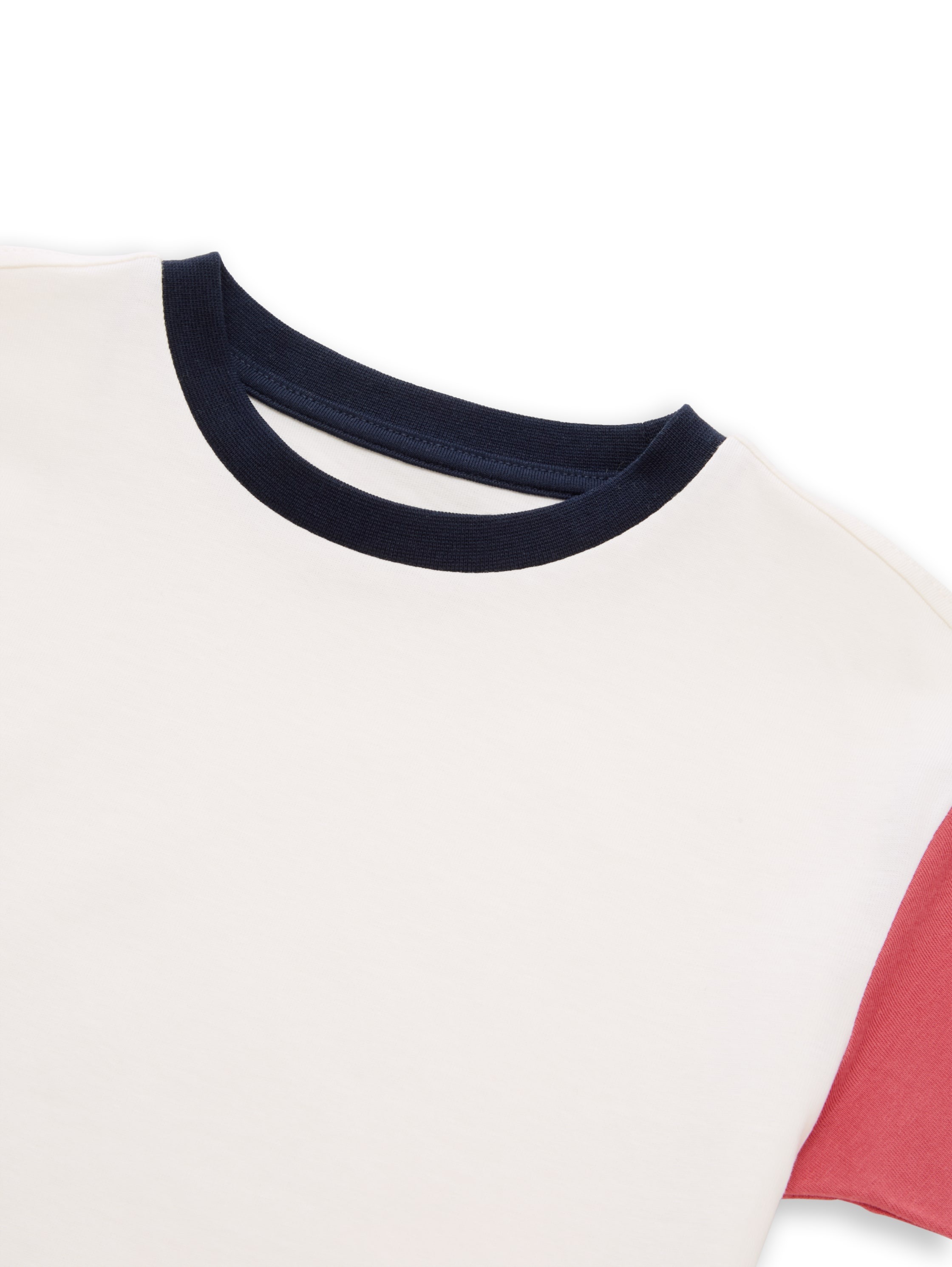 TOM TAILOR Kurzarmshirt Sommershirt im Colorblocking-Look / für Boys